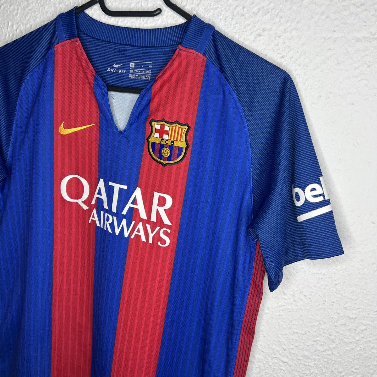 Nike Fc Barcelona Jersey Tee Tshirt Neymar 11 Navy Red