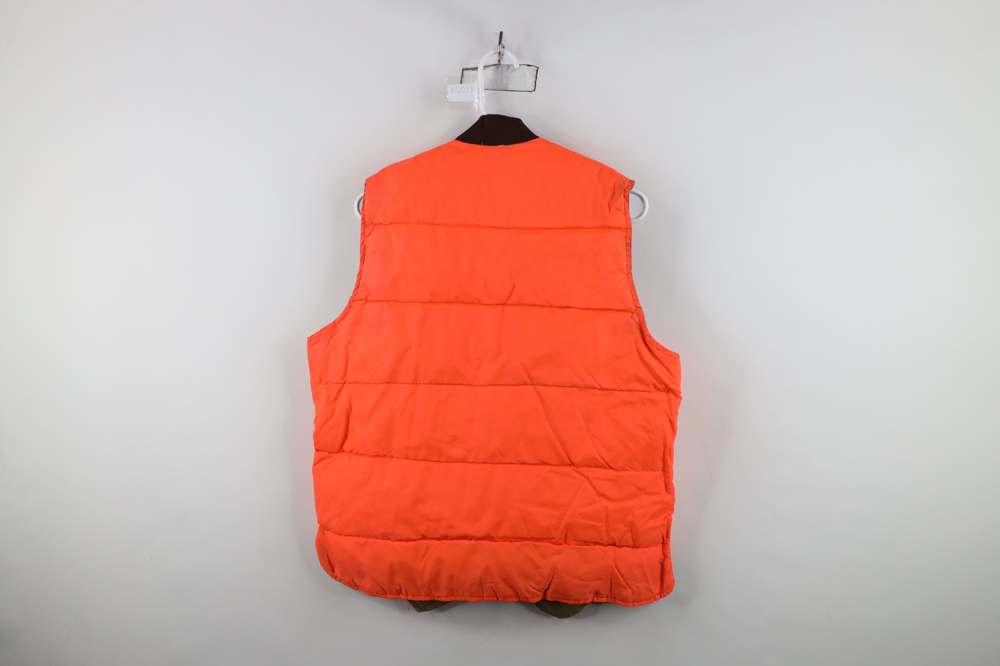 Vintage Vintage 70s Streetwear Reversible Feather Down Puffer Vest Size US M / EU 48-50 / 2 - 9 Thumbnail