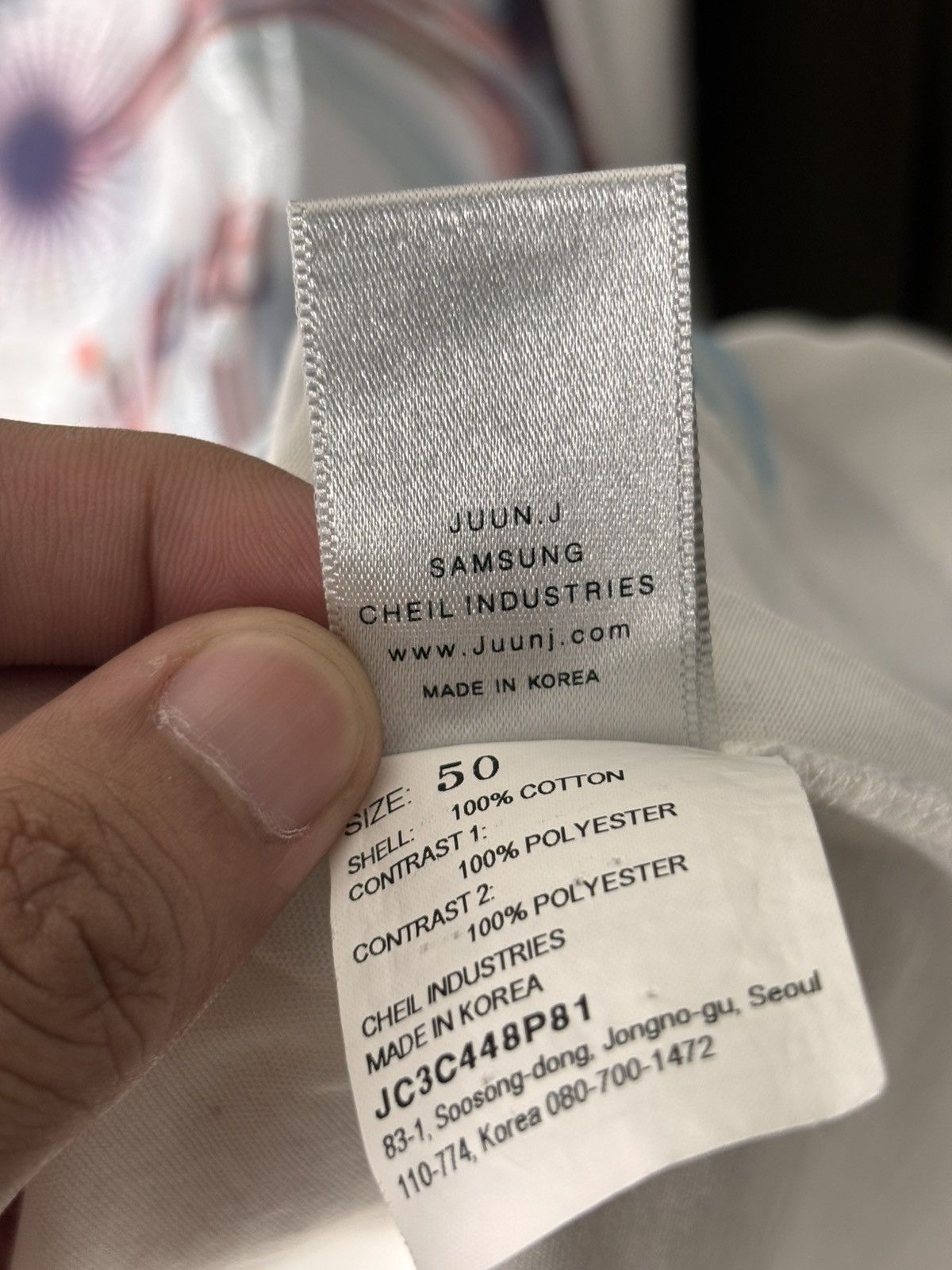 Juun.J Juun.J Tee Size US M / EU 48-50 / 2 - 5 Thumbnail