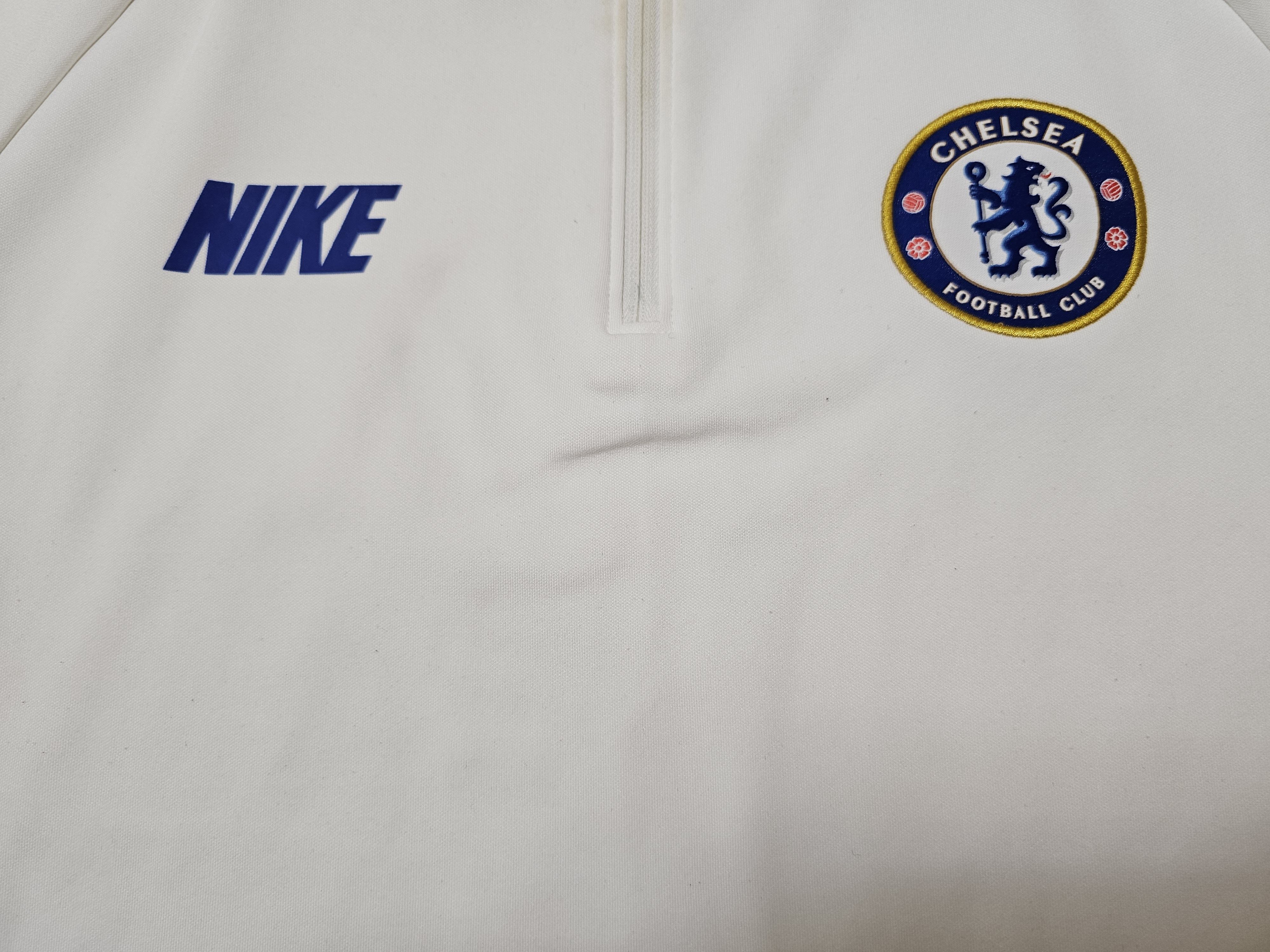 Chelsea Soccer × Nike CHELSEA 2018 2019 TRAINING FOOTBALL JACKET SOCCER ZIP 1/3 Size US M / EU 48-50 / 2 - 3 Thumbnail