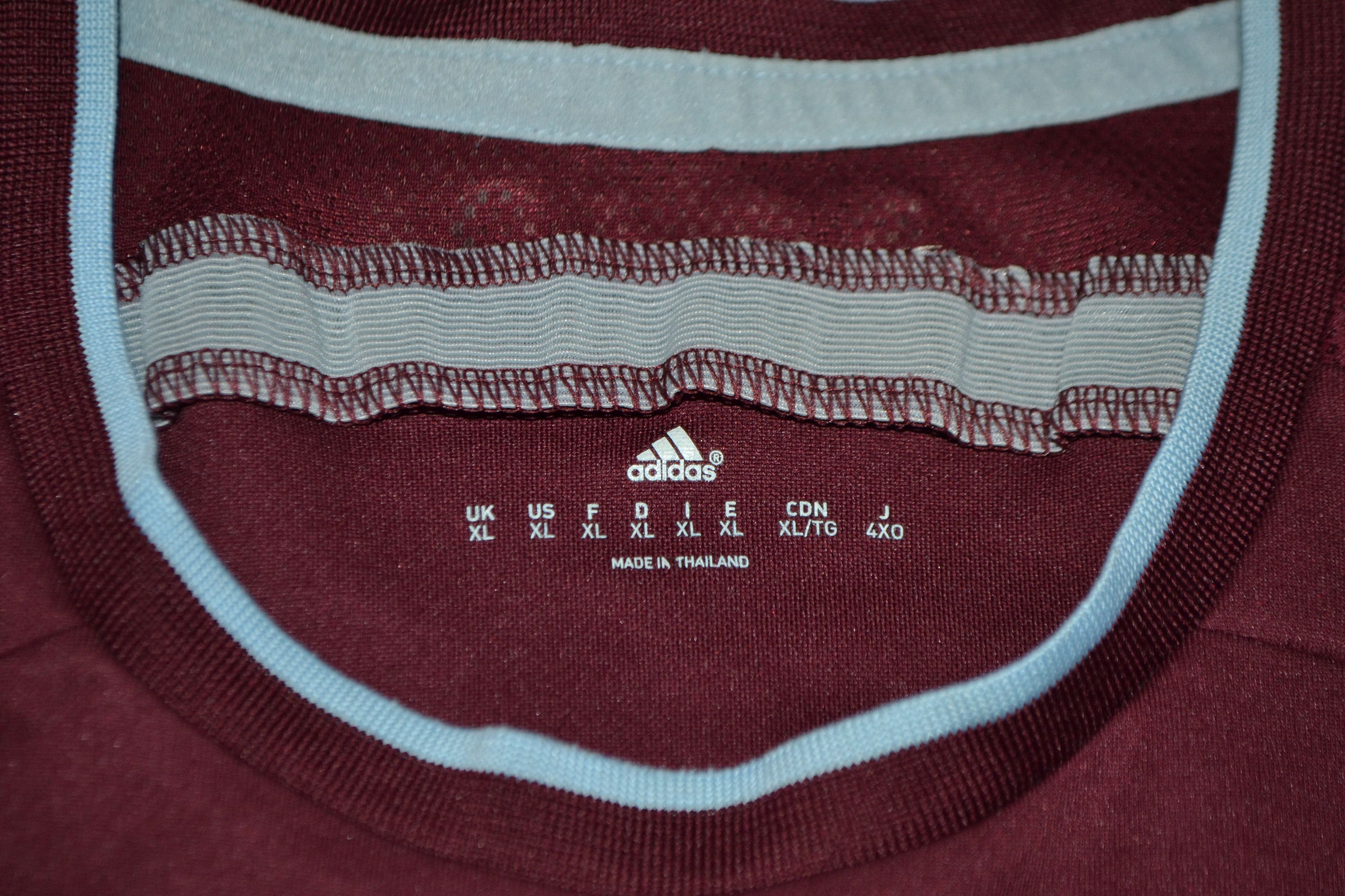 Adidas Colorado Rapids Home 2015 Shirt Player Issue Jersey Adizero Size US XL / EU 56 / 4 - 3 Thumbnail