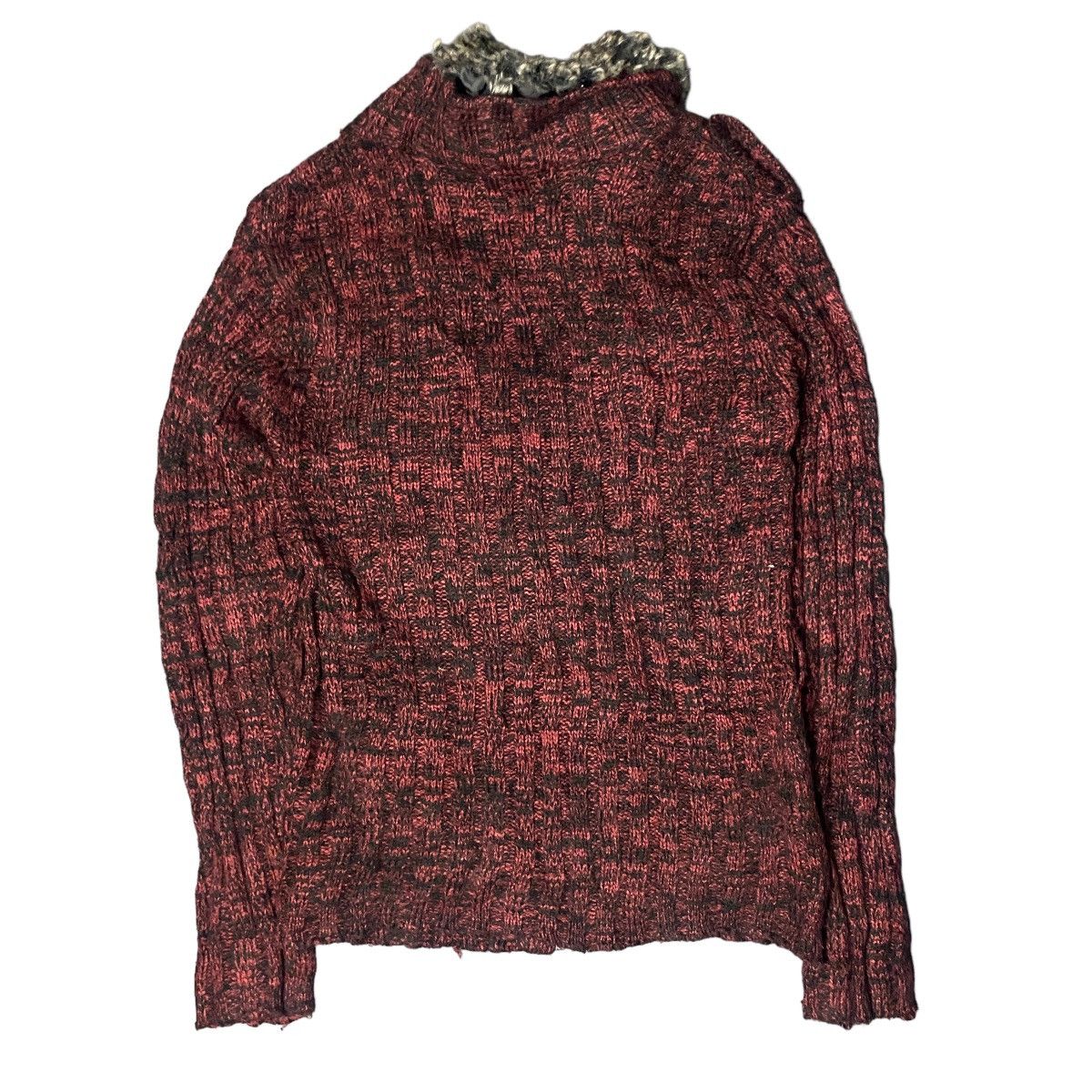 If Six Was Nine × Japanese Brand × Le Grande Bleu (L.G.B.) 2000's Spinash Fur Faux Knitted 3D Multipocket Size US M / EU 48-50 / 2 - 5 Thumbnail