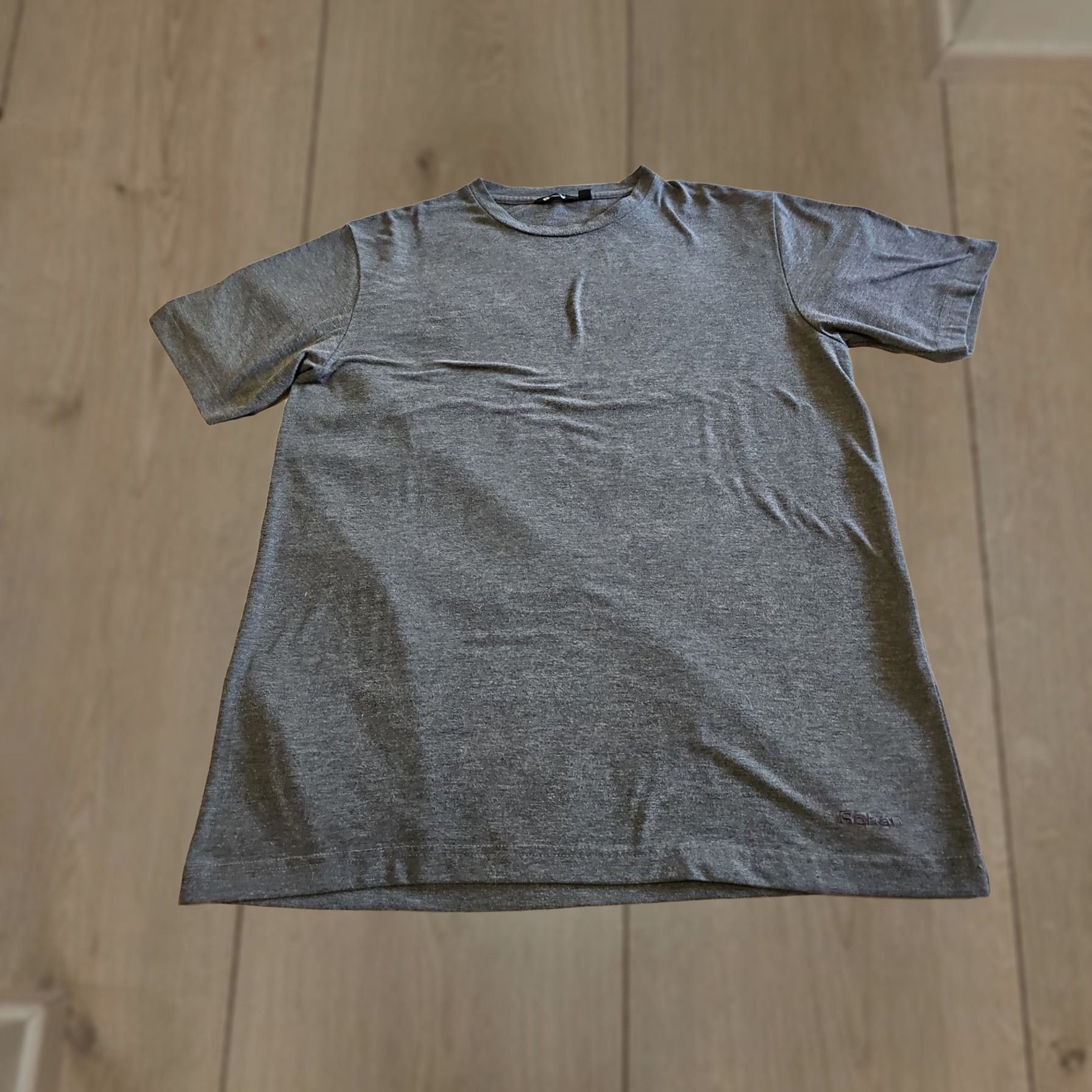 Vintage Rohan Basis SS T-Shirt Mens Size M Heather Grey Short Sleeve Crew Neck 91% Polyester 9% Elastane Solid Size US M / EU 48-50 / 2 - 1 Thumbnail