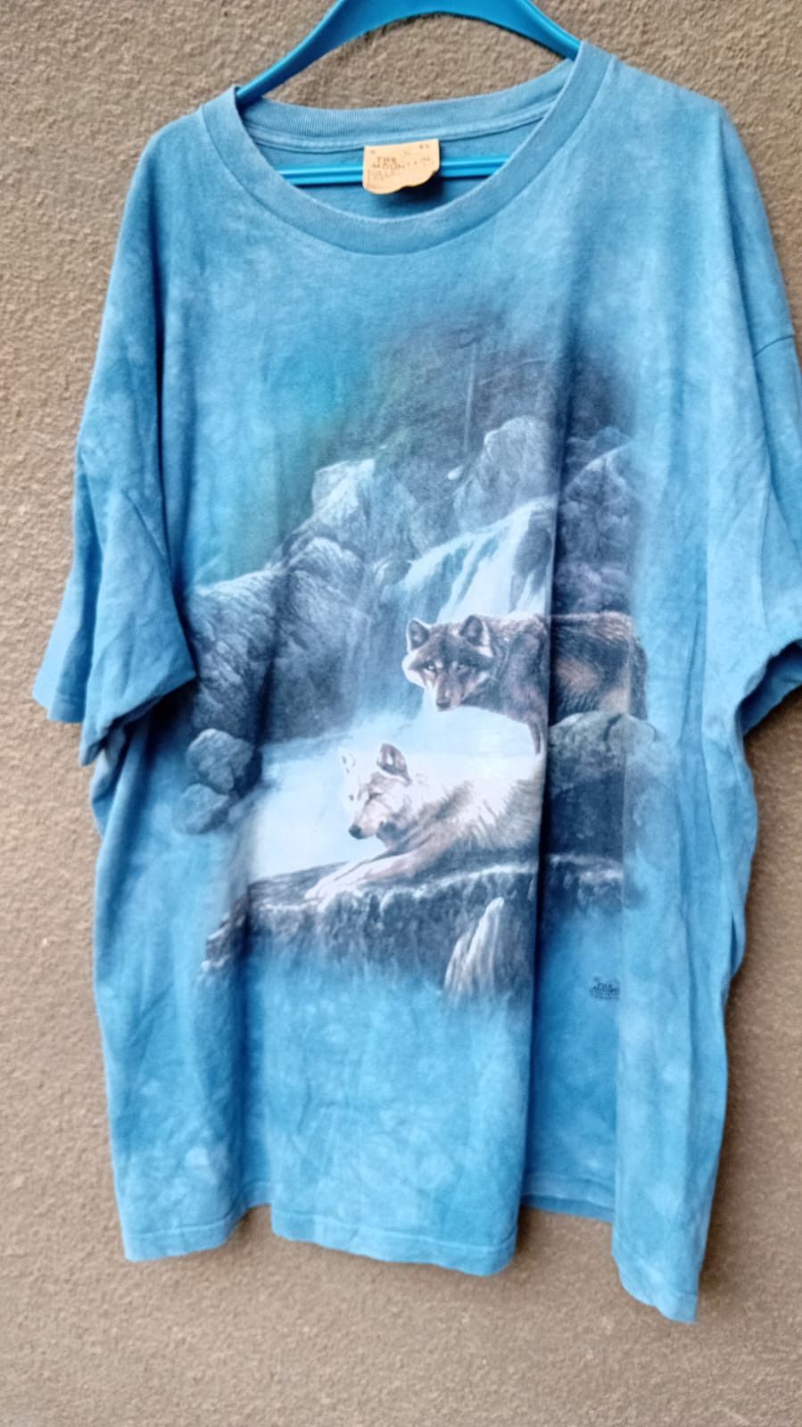 The Mountain × Vintage The Mountain Wolves Vtg 1999 Kevin Daniel Tie Dye tee sz XL Size US XL / EU 56 / 4 - 1 Thumbnail