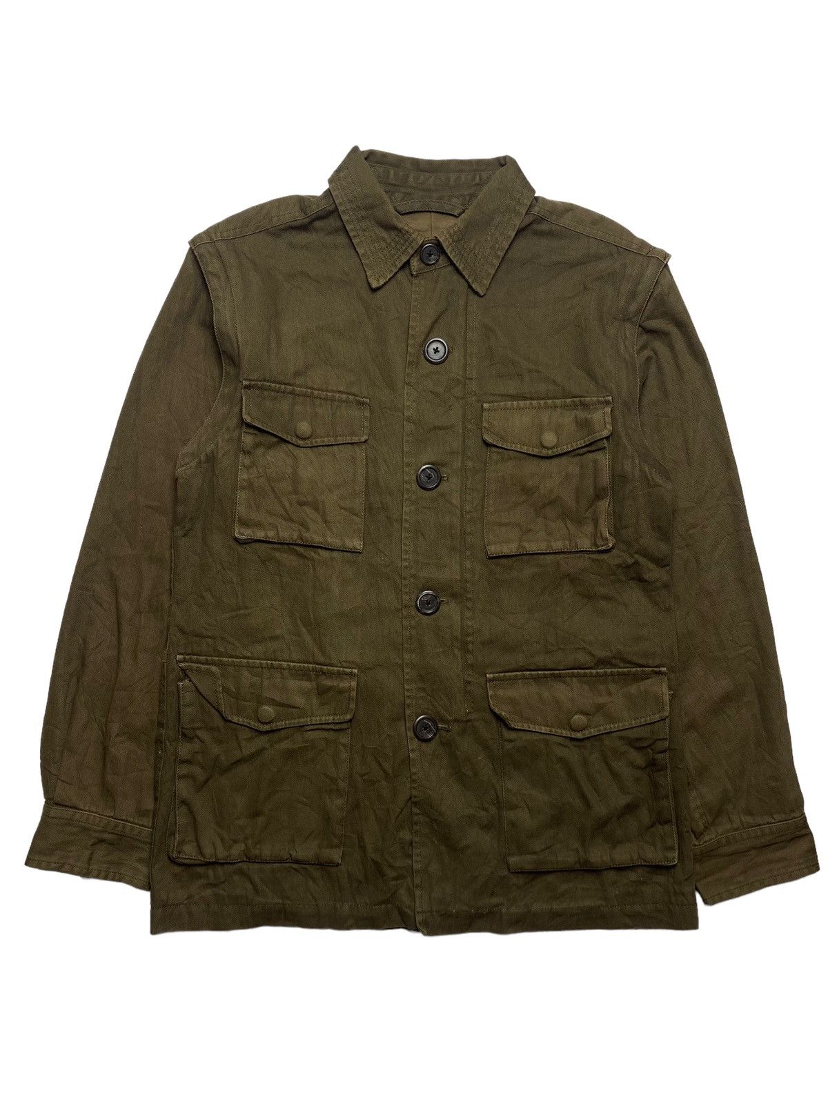 General Research F/W 2000 Arabic Label - 2 Way Hunting Jacket & Vest Size US L / EU 52-54 / 3 - 5 Thumbnail