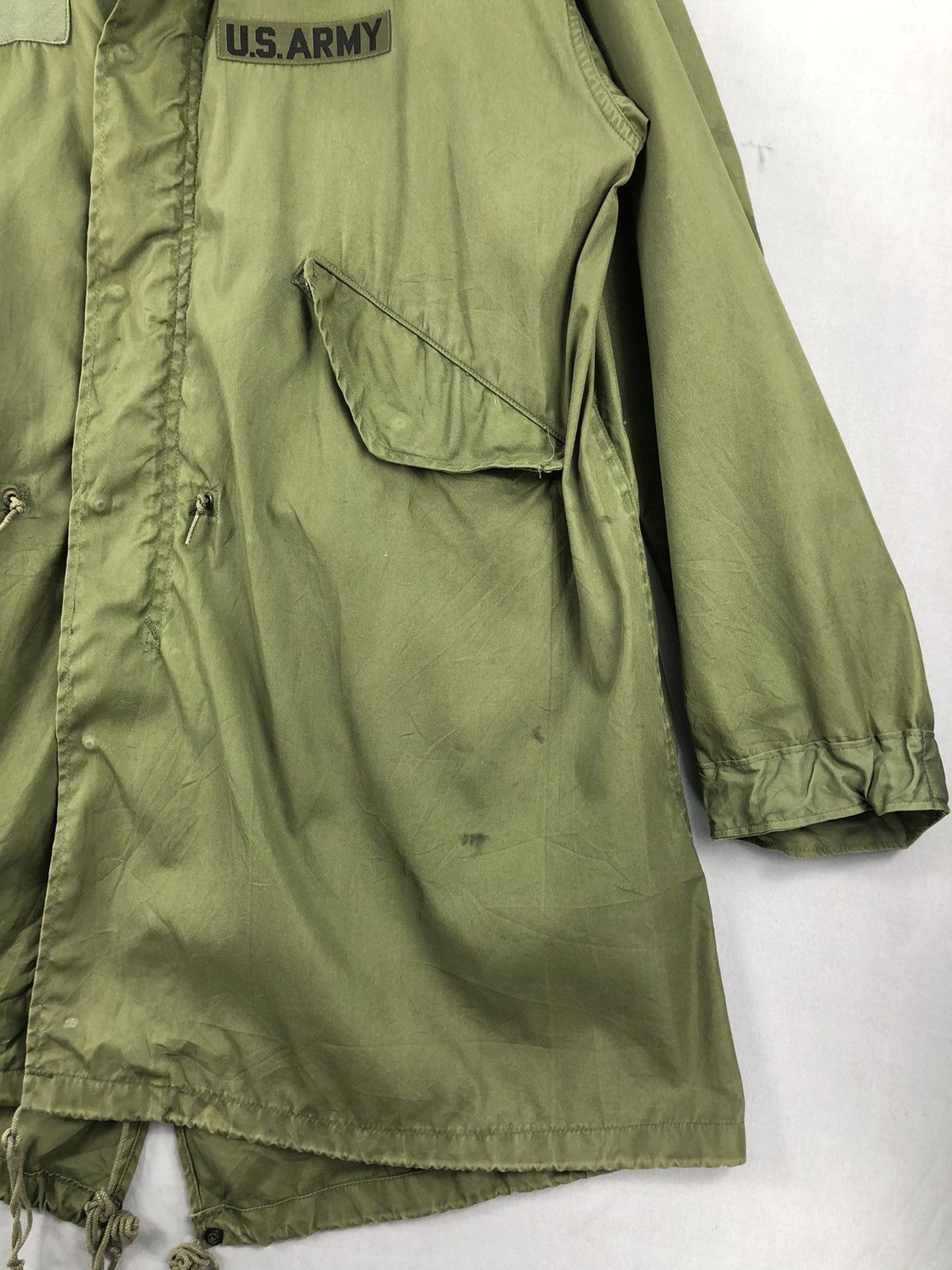 Vintage Kenye West popularizes a unique style M65 Fishtail Parka Size US XL / EU 56 / 4 - 4 Thumbnail