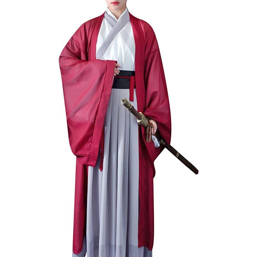 Other Chinese Ancient Swordman Kungfu Suit Traditional Hanfu Cloth Size S / US 4 / IT 40 - 3 Thumbnail