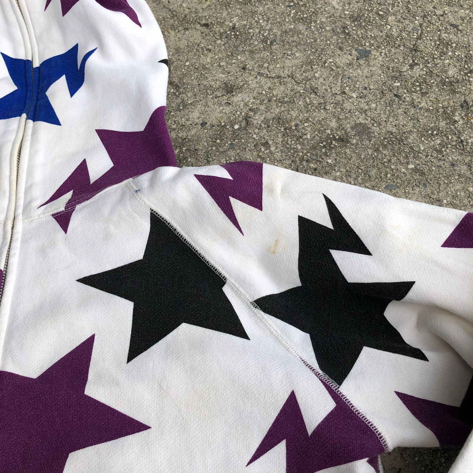 Bape Bape Hong Kong Sta Pattern Full Zip Hoodie Size US M / EU 48-50 / 2 - 4 Thumbnail