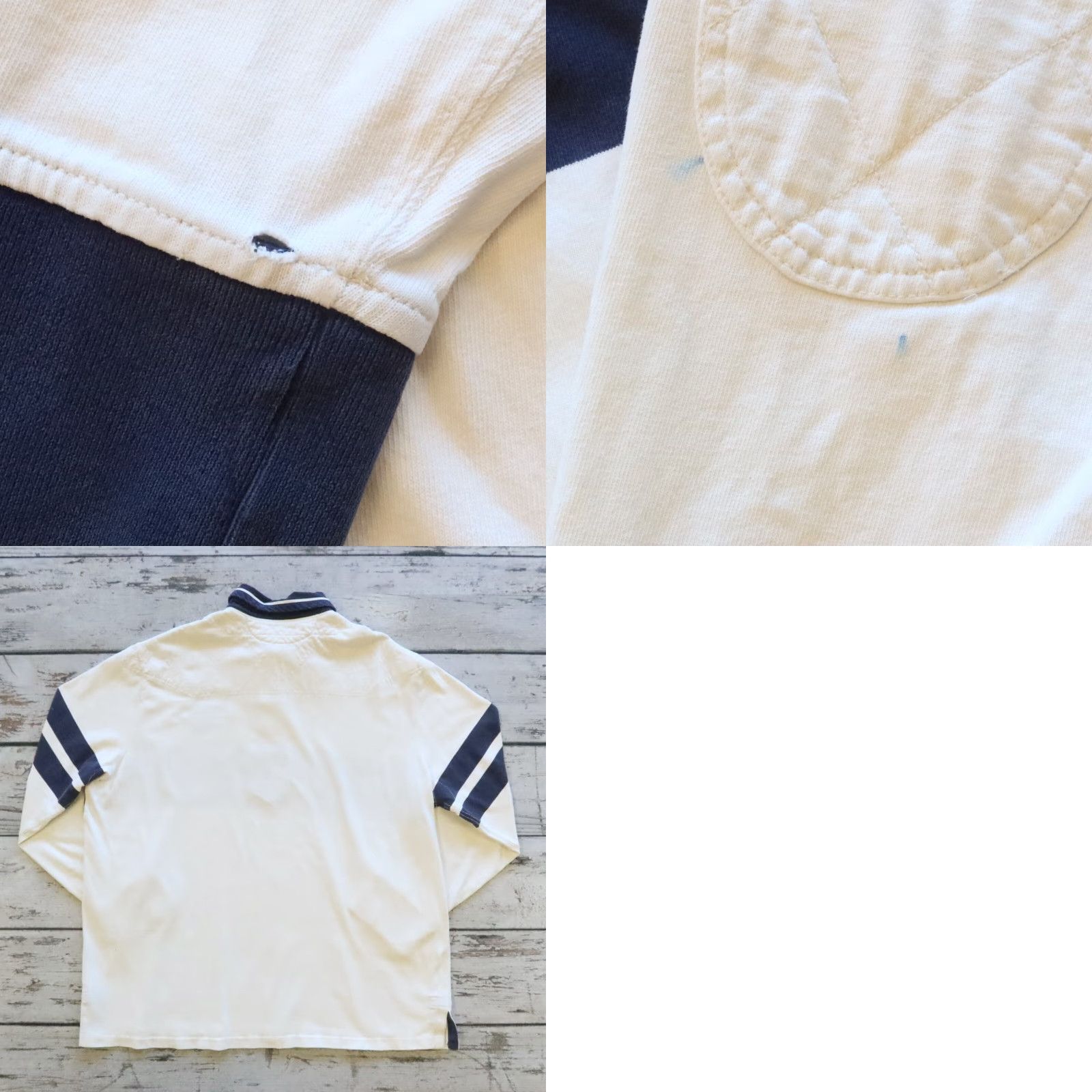Polo Ralph Lauren VINTAGE Polo Ralph Lauren Lake Placid Crest 1934 Rugby Shirt Size US XXL / EU 58 / 5 - 9 Thumbnail