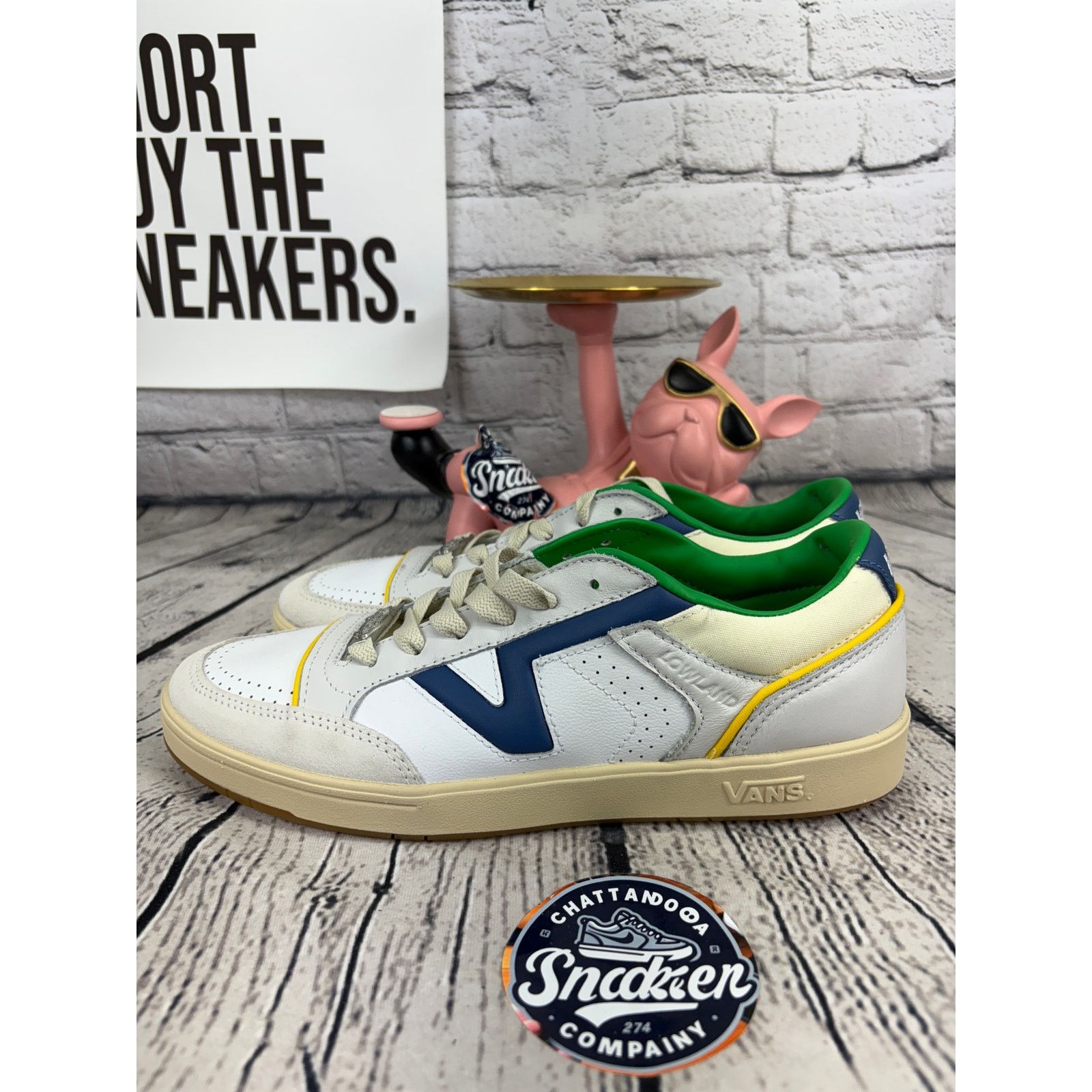 Vans VANS Lowland CC JMP Serio Collection Sneakers Mens 11 Green Size US 11 / EU 44 - 3 Thumbnail