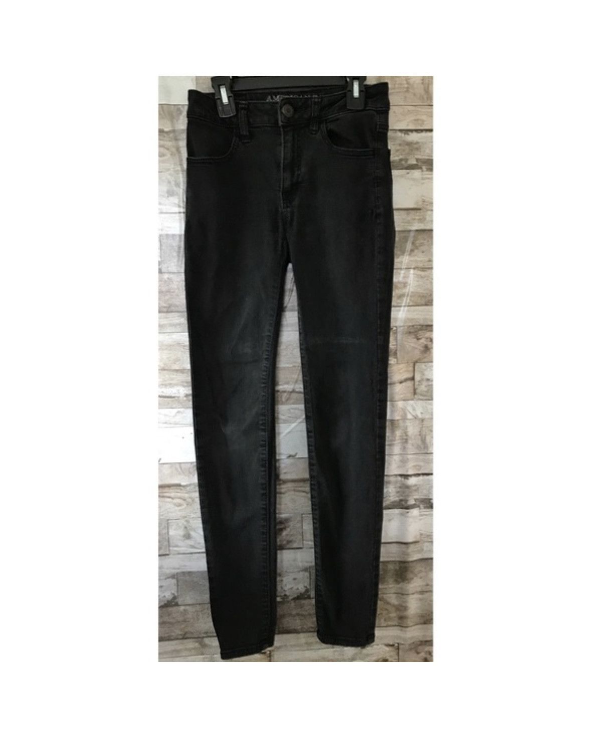 American Eagle Outfitters Black skinny jeans Size 24" / US 00 / IT 34 - 1 Thumbnail