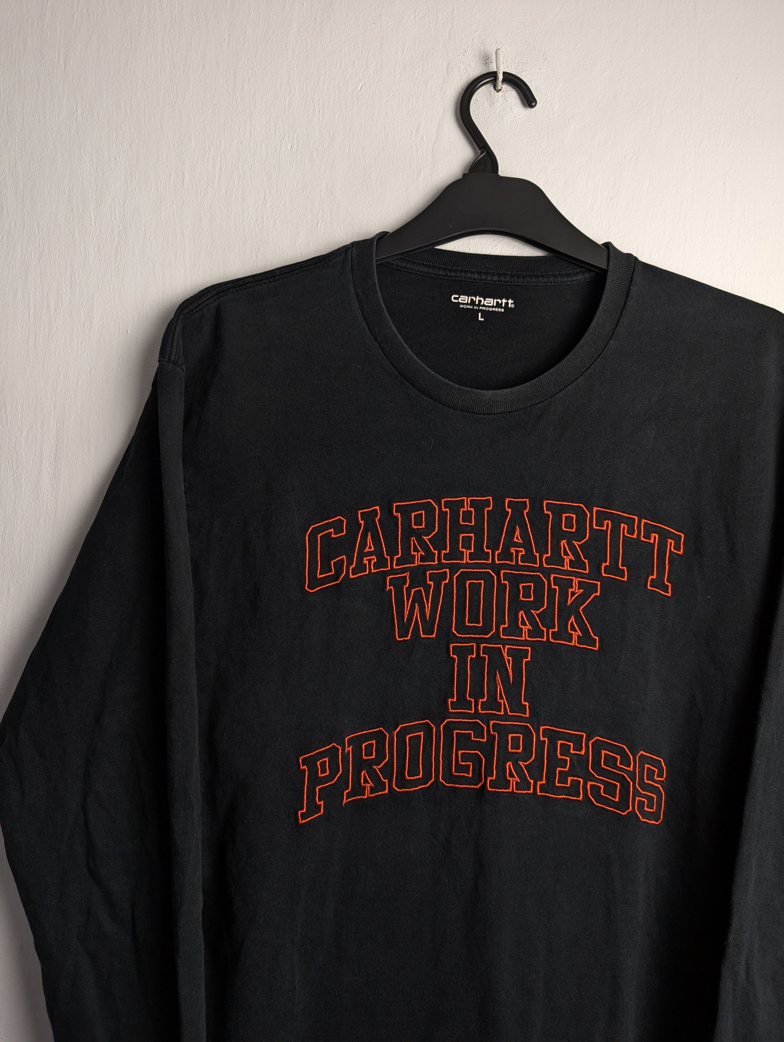 Carhartt Black Carhartt WIP Long Sleeve T-Shirt Size US L / EU 52-54 / 3 - 2 Thumbnail