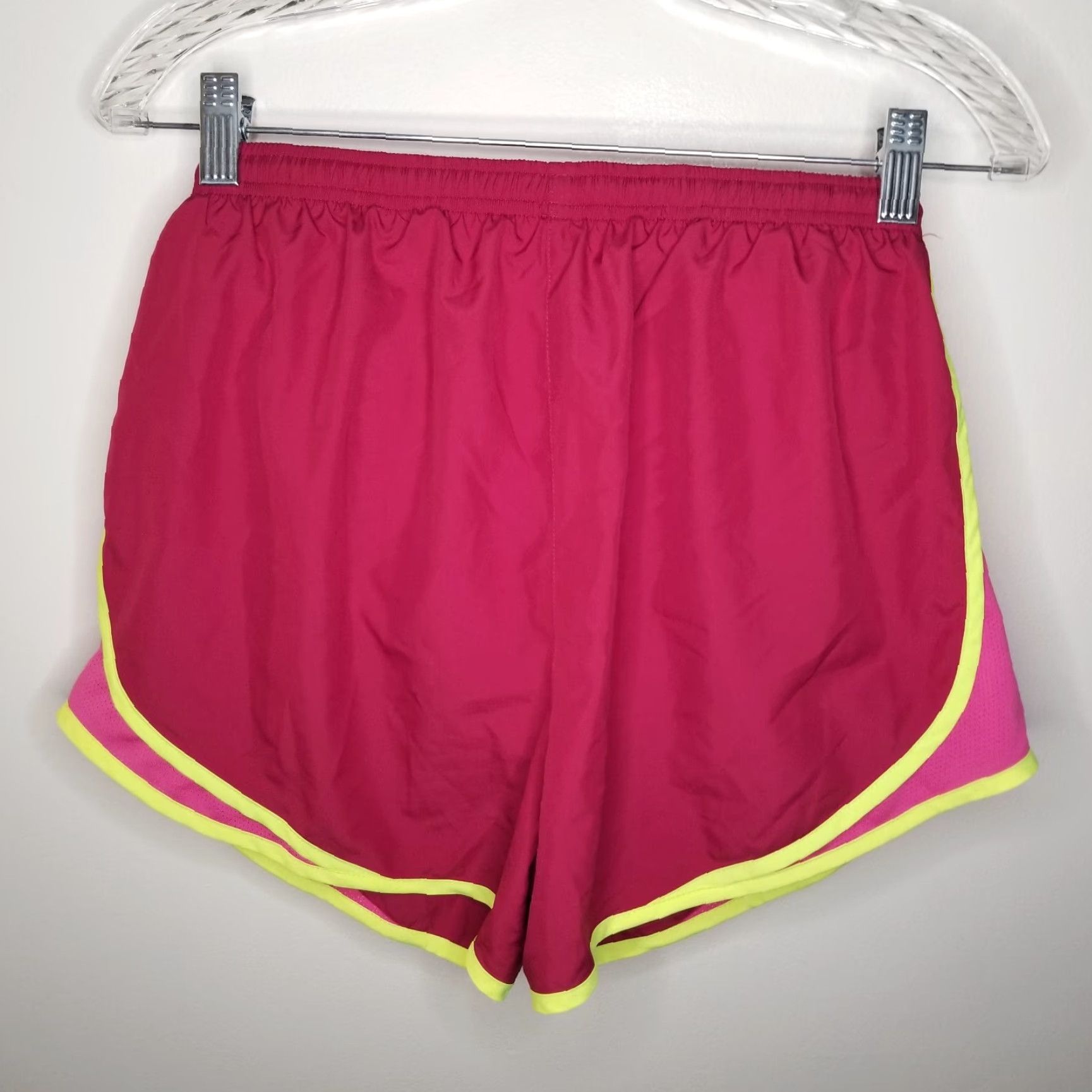 Nike Nike Womens Shorts Dri-Fit Running Jogging Activewear Size M Pink Maroon Size 32" / US 10 / IT 46 - 3 Thumbnail