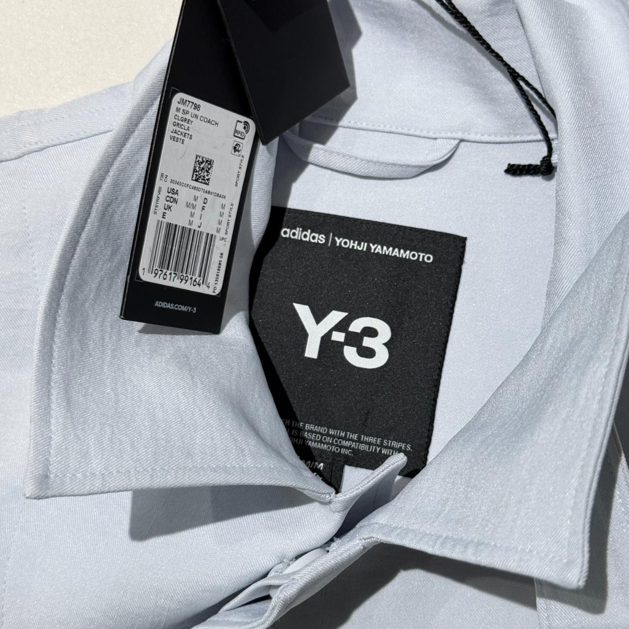 Y-3 Light Blue Sport Uniform Jacket