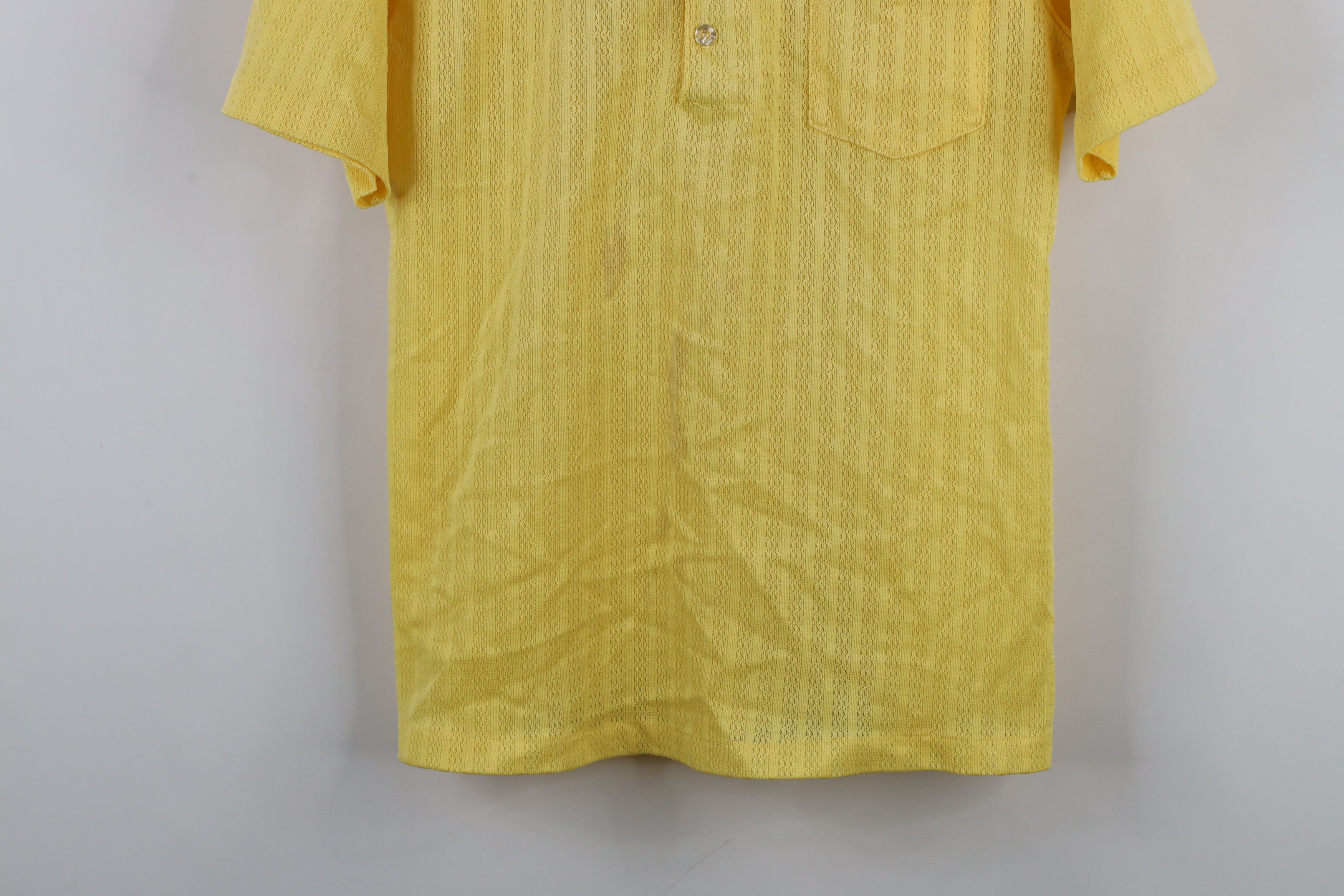Vintage Vintage 60s 70s Streetwear Striped Knit Collared Polo Shirt Size US S / EU 44-46 / 1 - 3 Thumbnail