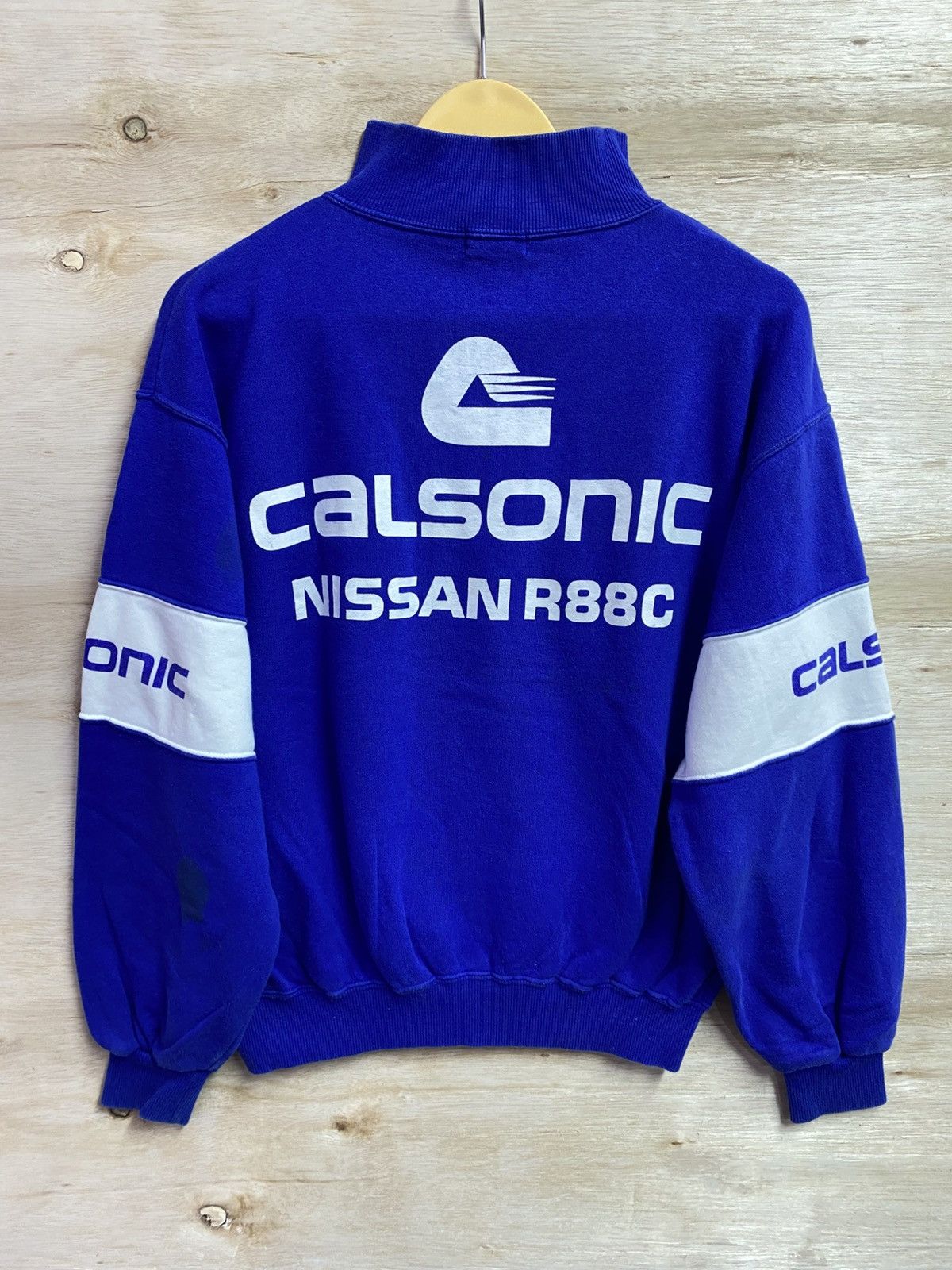 Nissan RARE Vintage 90s Nismo Nissan Racing Team LE MANS Sweatshirt Size US XL / EU 56 / 4 - 10 Thumbnail