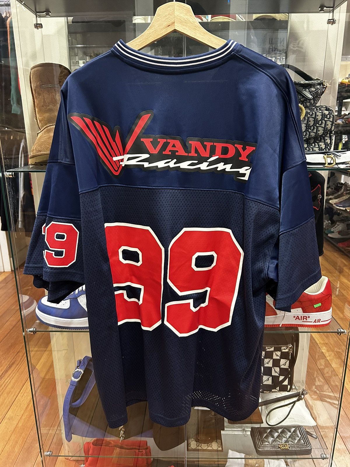 Vandy The Pink Vandythepink Mesh Football Jersey Size US XXL / EU 58 / 5 - 2 Thumbnail