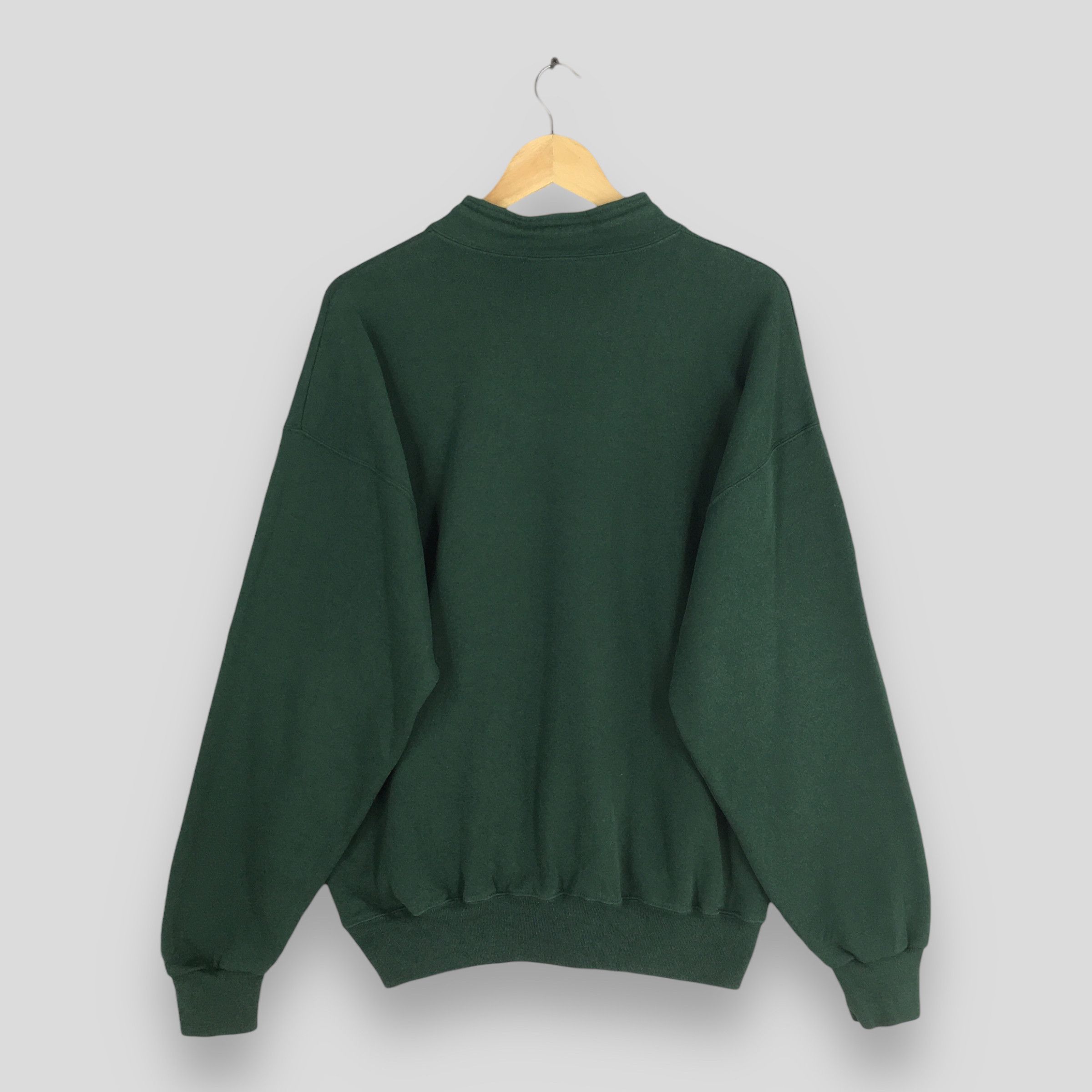 Other Vintage 90s University Notre Dame Green Sweatshirt XLarge Size US XL / EU 56 / 4 - 7 Thumbnail