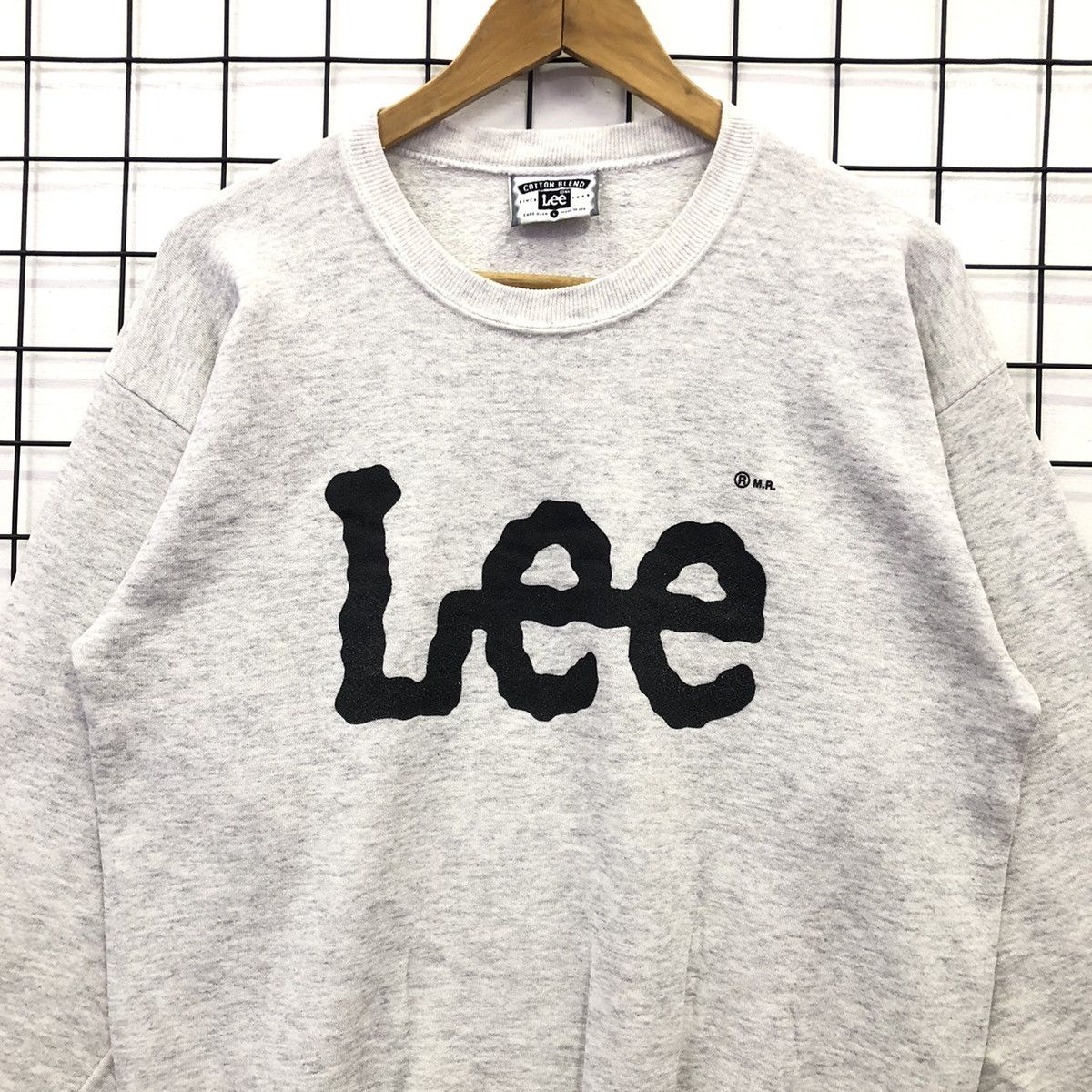 Lee Vintage Lee Cotton Blend Spellout Sweatshirt Size US L / EU 52-54 / 3 - 4 Thumbnail