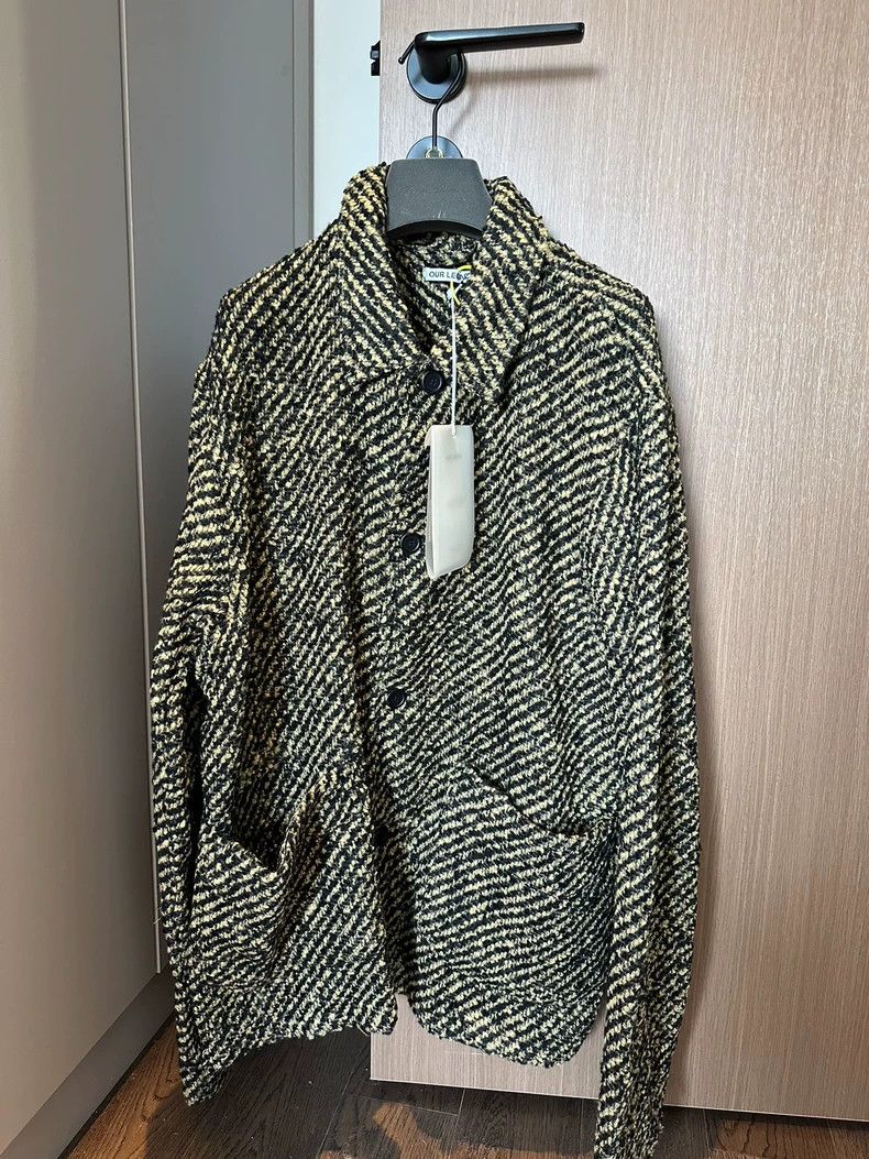 Our Legacy Our Legacy size50 Brown twill wool shirt jacket Size US S / EU 44-46 / 1 - 2 Thumbnail
