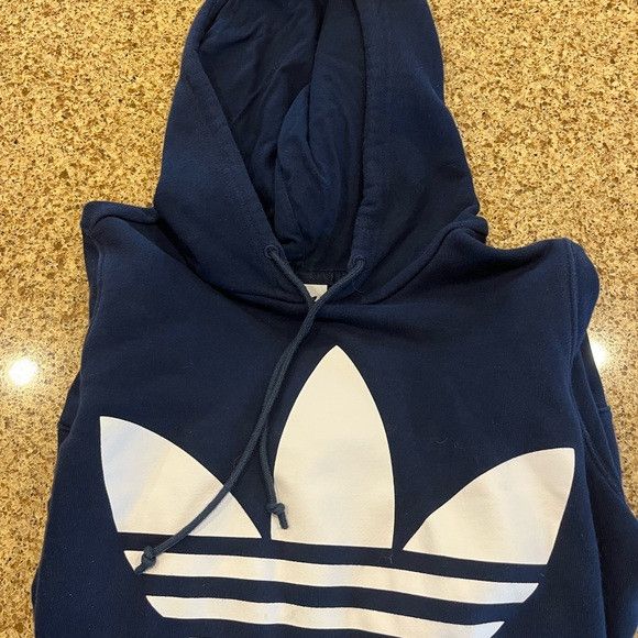 Adidas adidas Sweatshirt with White Trefoil Size M / US 6-8 / IT 42-44 - 3 Thumbnail