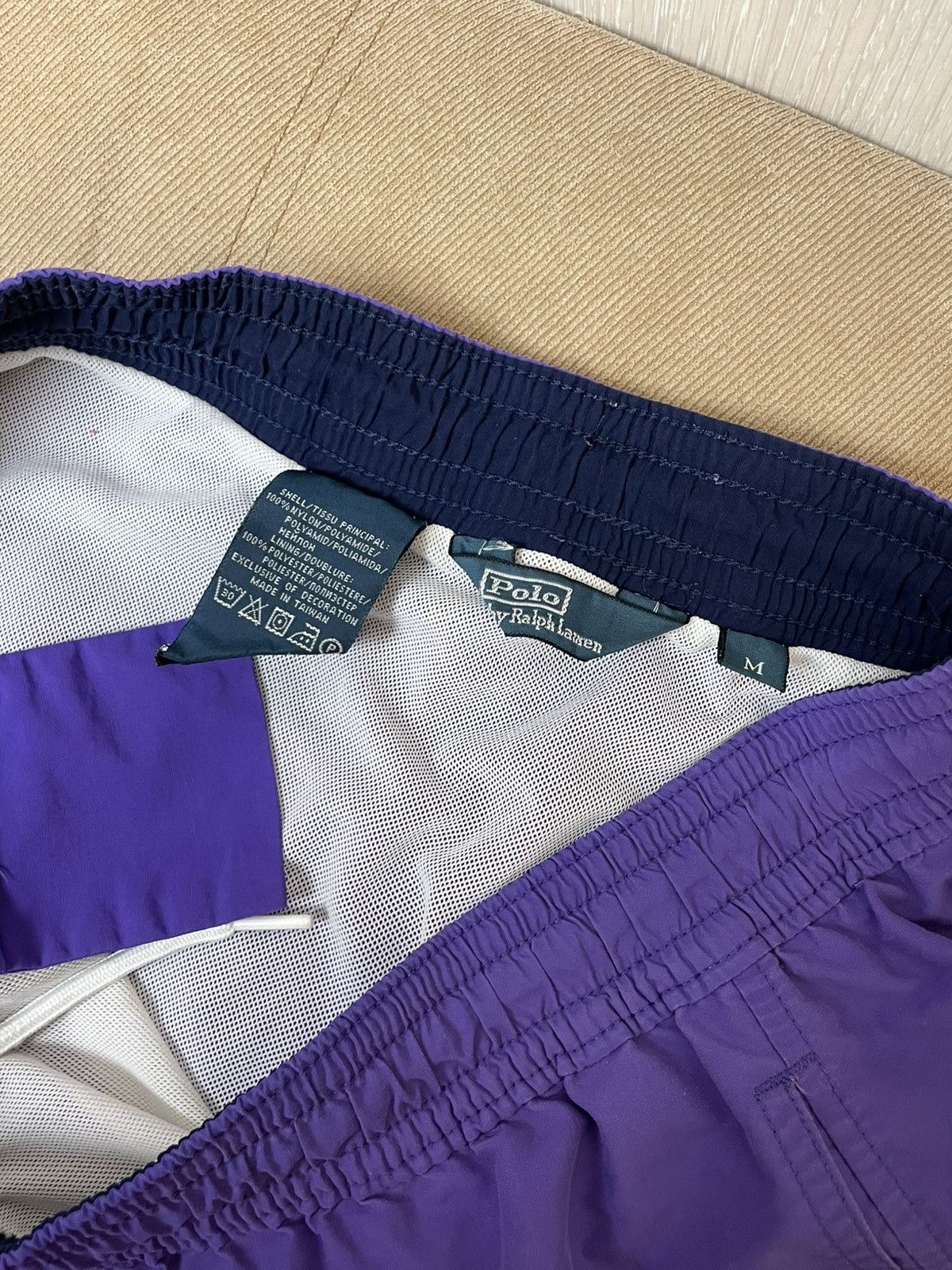 Polo Ralph Lauren × Ralph Lauren × Vintage Polo Ralph Lauren shorts purple M Size US 32 / EU 48 - 9 Thumbnail