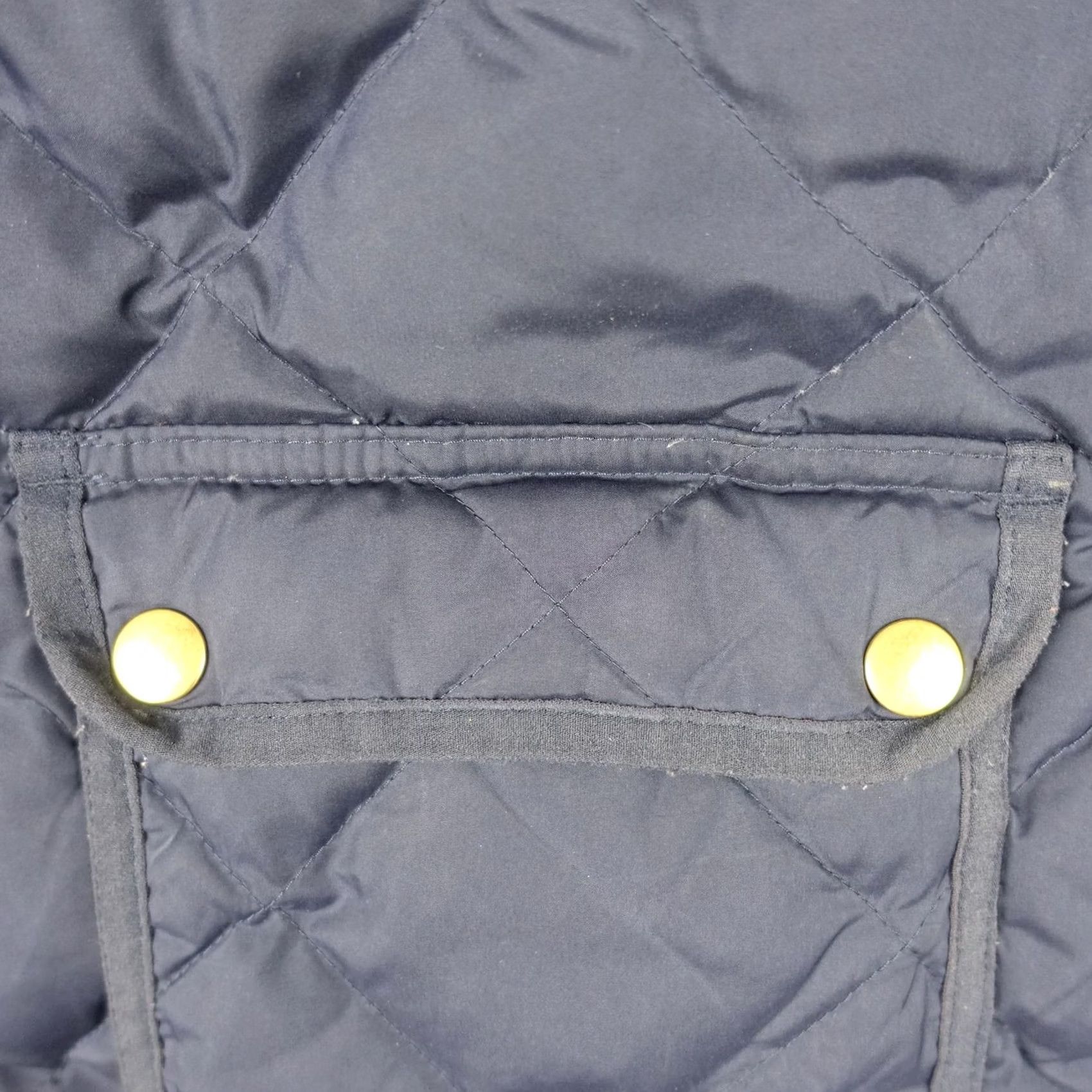 J.Crew J.CREW Vest Womens Small Blue Quilted Down Puffer Zip Pockets Collared Feathers Shirt Vest Size S / US 4 / IT 40 - 4 Thumbnail