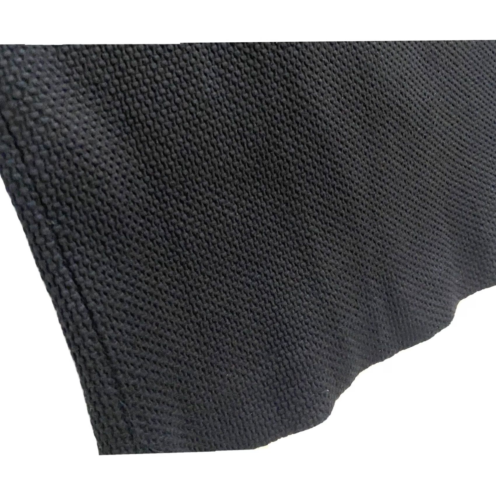 Vintage Teri Jon Black Pencil Skirt Textured Cotton Spandex Sz 6 Women's Knee Length Zip Front Modern Straight & Pencil Size 28" / US 6 / IT 42 - 5 Thumbnail