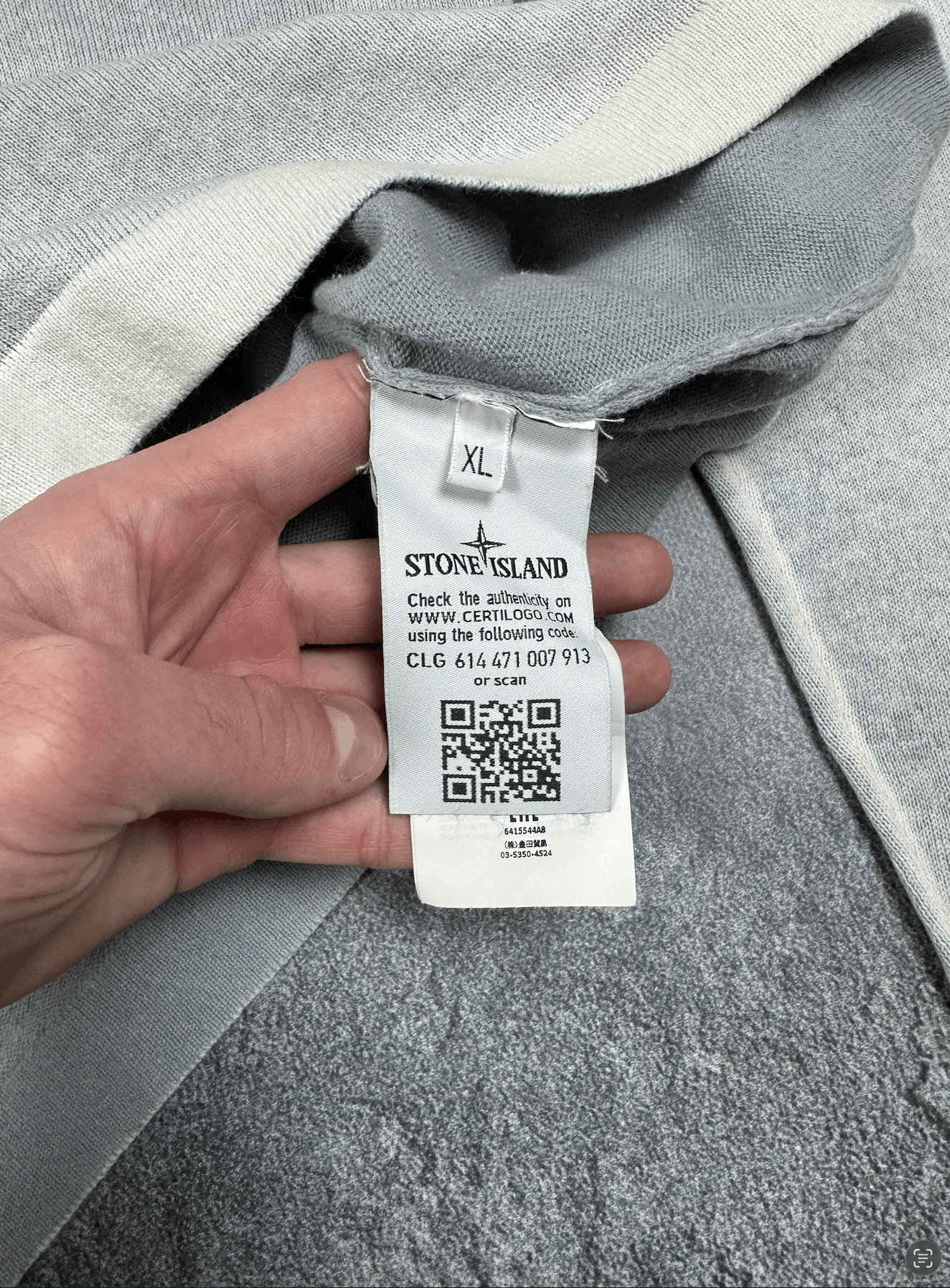 Stone Island Stone Island Handsprayed Faded Knit Sweater Size XL Y2K Size US XL / EU 56 / 4 - 9 Thumbnail