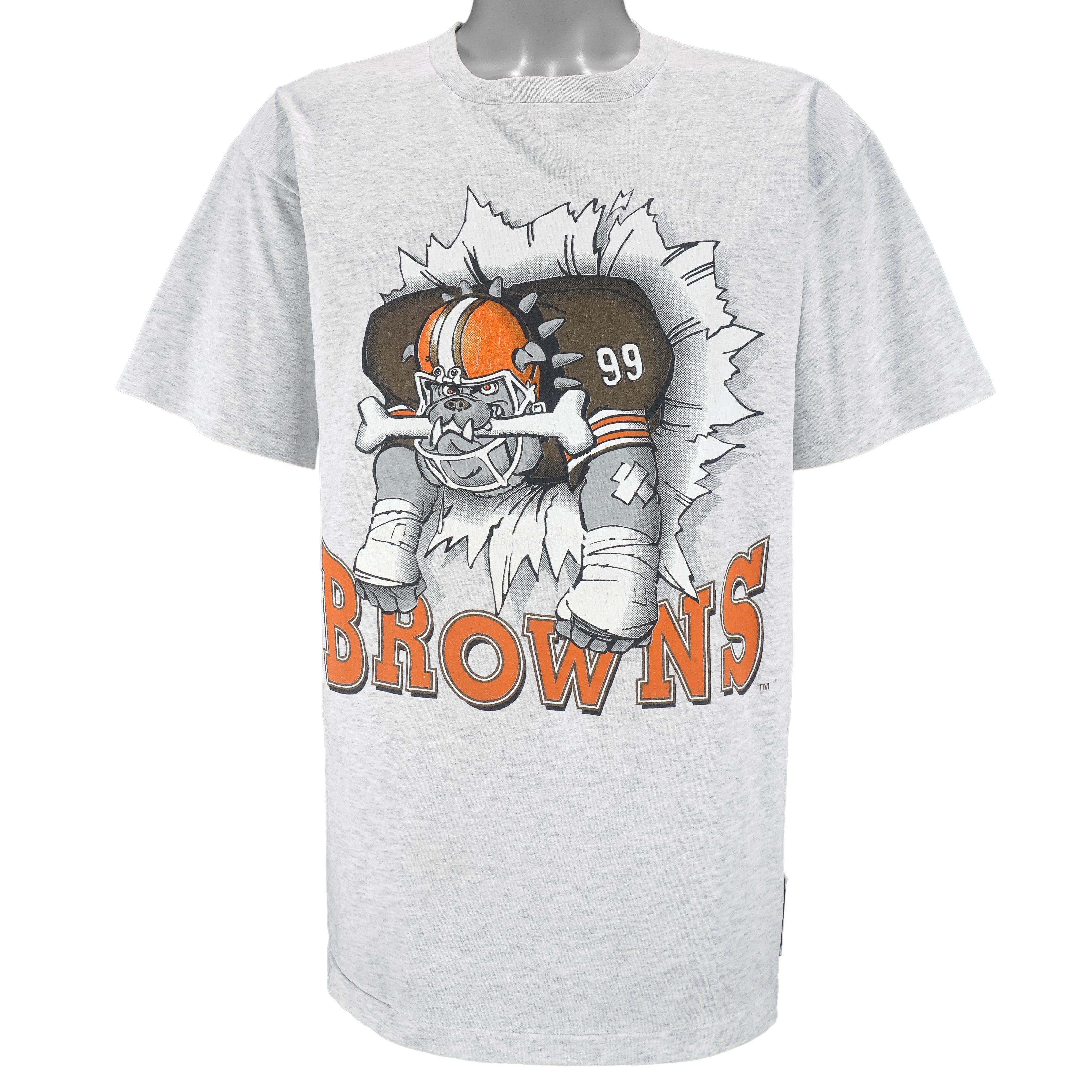 Nutmeg NFL - Cleveland Browns Breakout T-Shirt 1993 Size US L / EU 52-54 / 3 - 1 Thumbnail