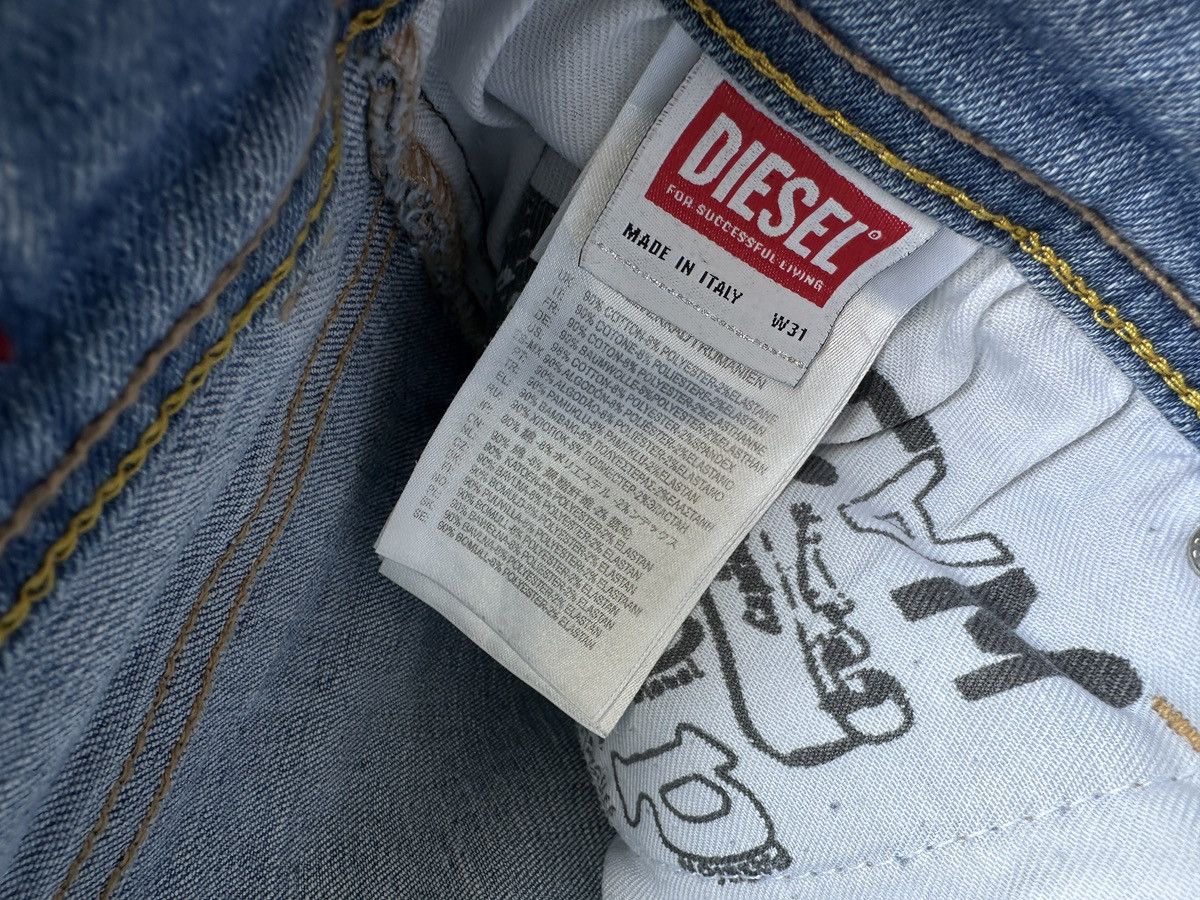 Diesel 🚨 RARE DIESEL MEN DENIM JEANS AVANT GARDE IFSIXWASNINE Y2K Size US 31 - 11 Thumbnail