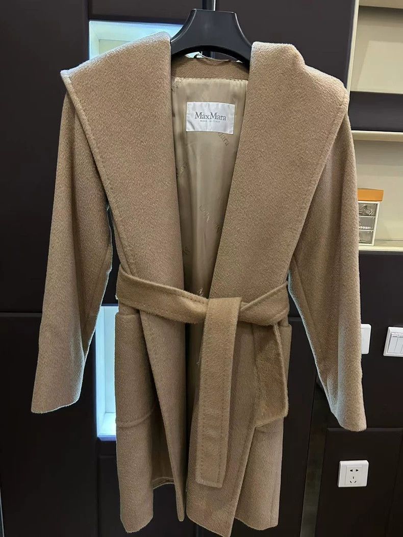Other MaxMara Rialto Hooded Robe Coat-2508 Size US XS / EU 42 / 0 - 2 Thumbnail