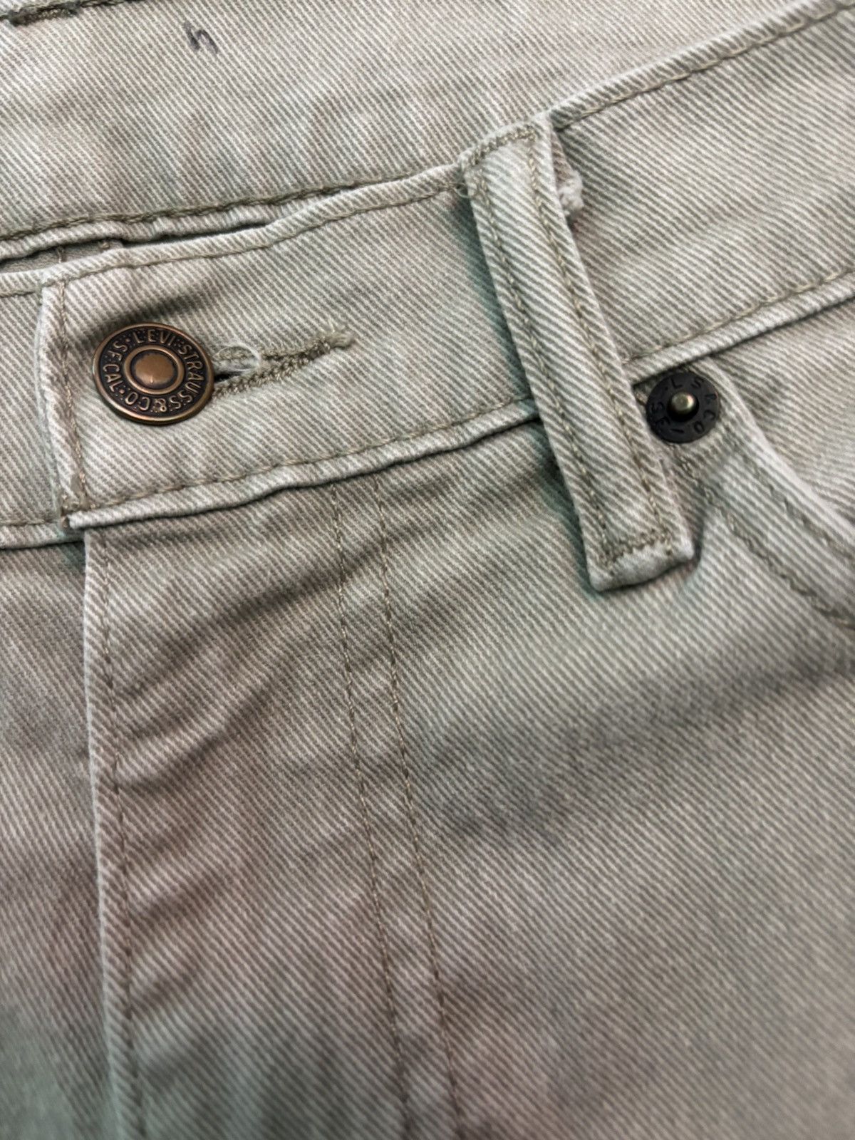 Levi's Levis Silver Skinny Jeans Size US 31 - 4 Thumbnail