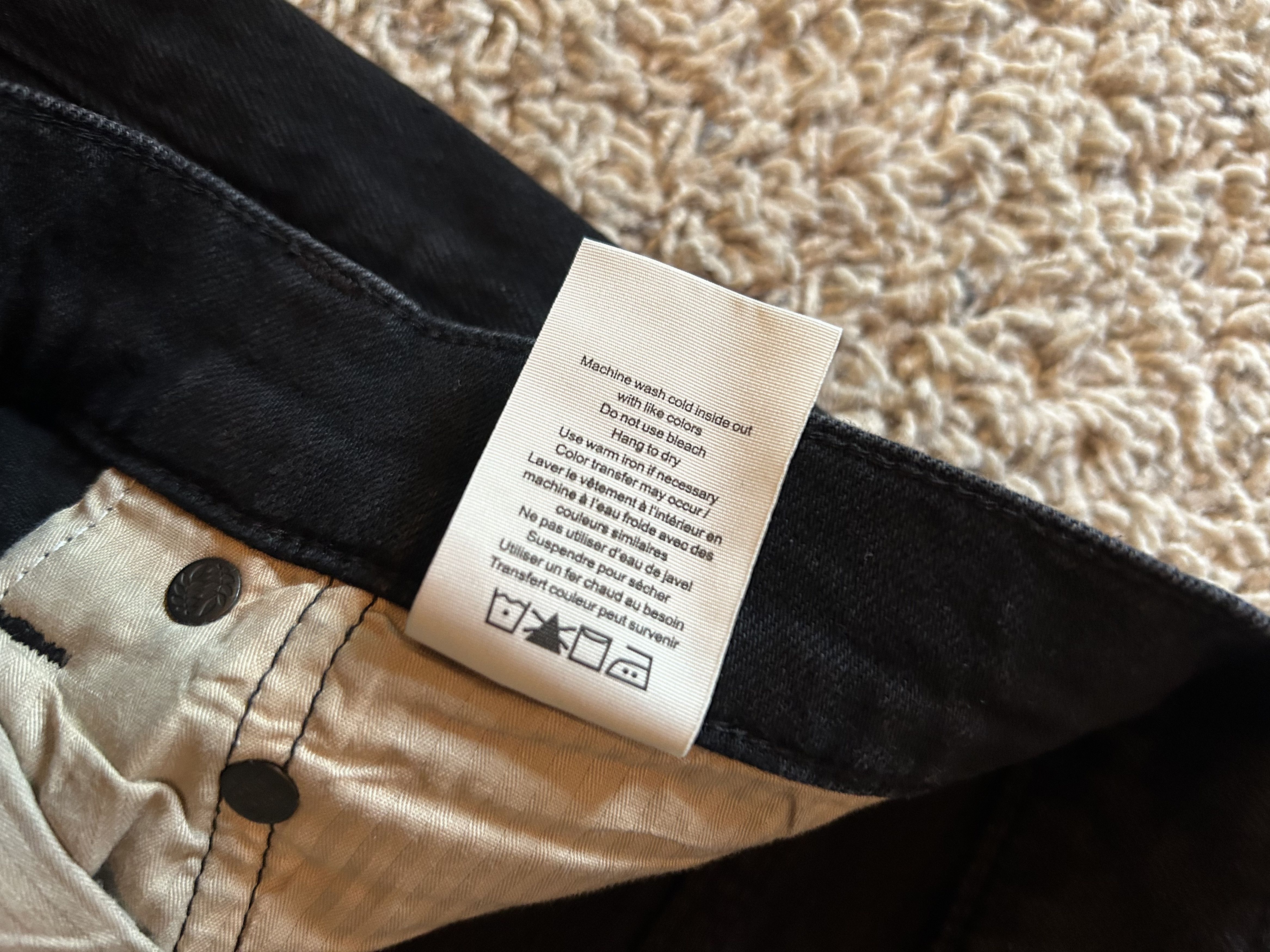 Rag & Bone Fit 2 Jeans Size US 29 - 7 Thumbnail