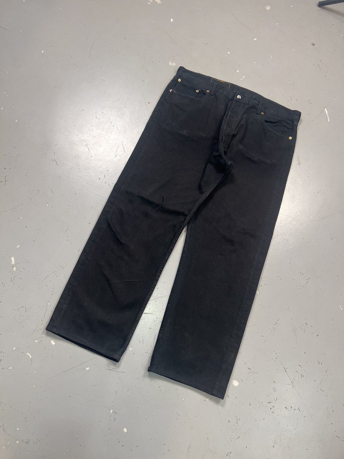Levi's Vintage Levi’s Strauss & co paper tag 501 baggy denim Size US 42 / EU 58 - 3 Thumbnail