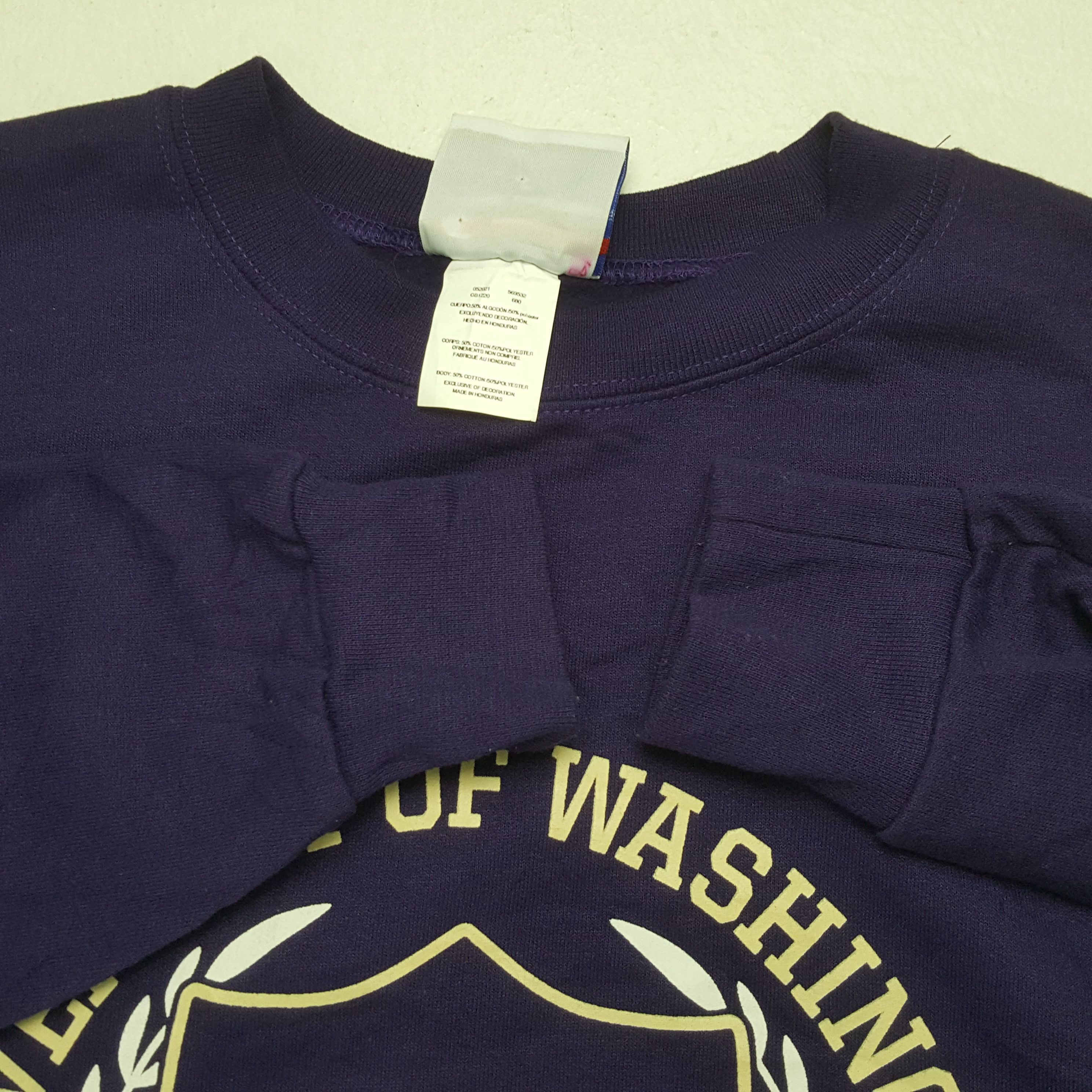 Champion × Vintage UNIVERSITY OF WASHINGTON HUSKIES CHAMPION Sweatshirt Size US M / EU 48-50 / 2 - 8 Thumbnail