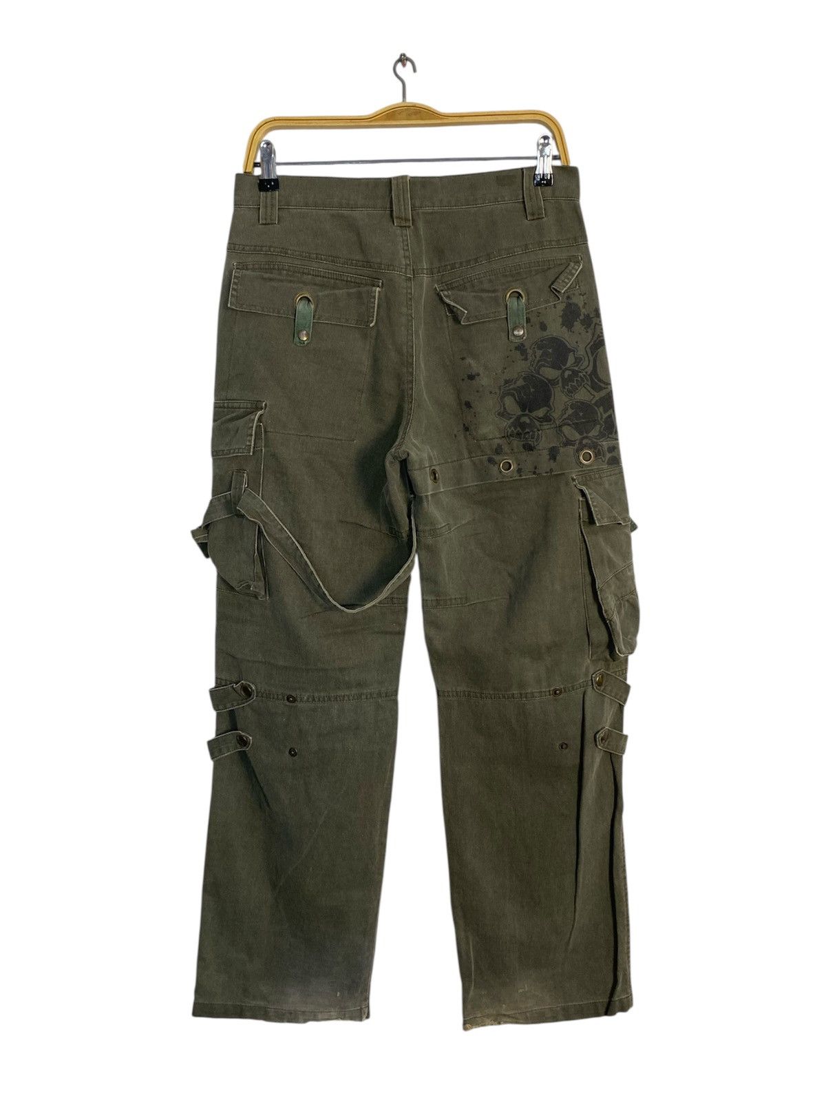 Japanese Brand Hype Tech Too Bondage Cargo Pant Seditionaries Size 29 30 Size US 30 / EU 46 - 2 Thumbnail