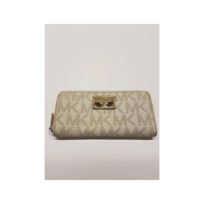 Michael Kors Michael Kors Monogram Jet Set Zip Coated Canvas Wallet Size ONE SIZE - 9 Thumbnail