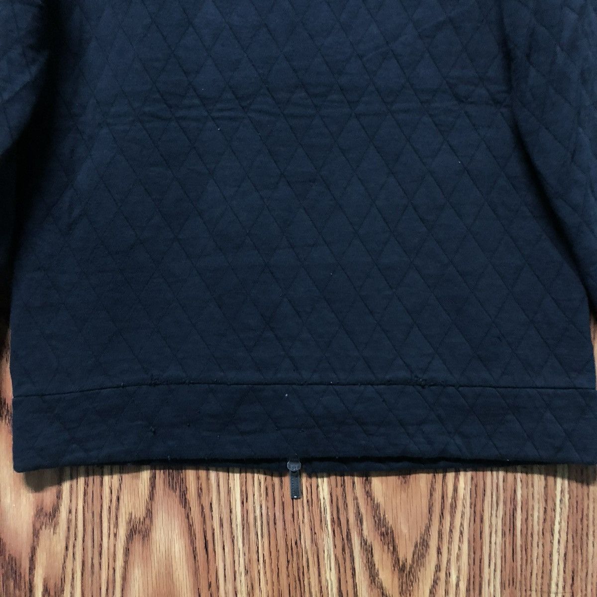 Burberry Vintage Burberry Black Rabel Quilted Hoodie Zipper Size US S / EU 44-46 / 1 - 5 Thumbnail