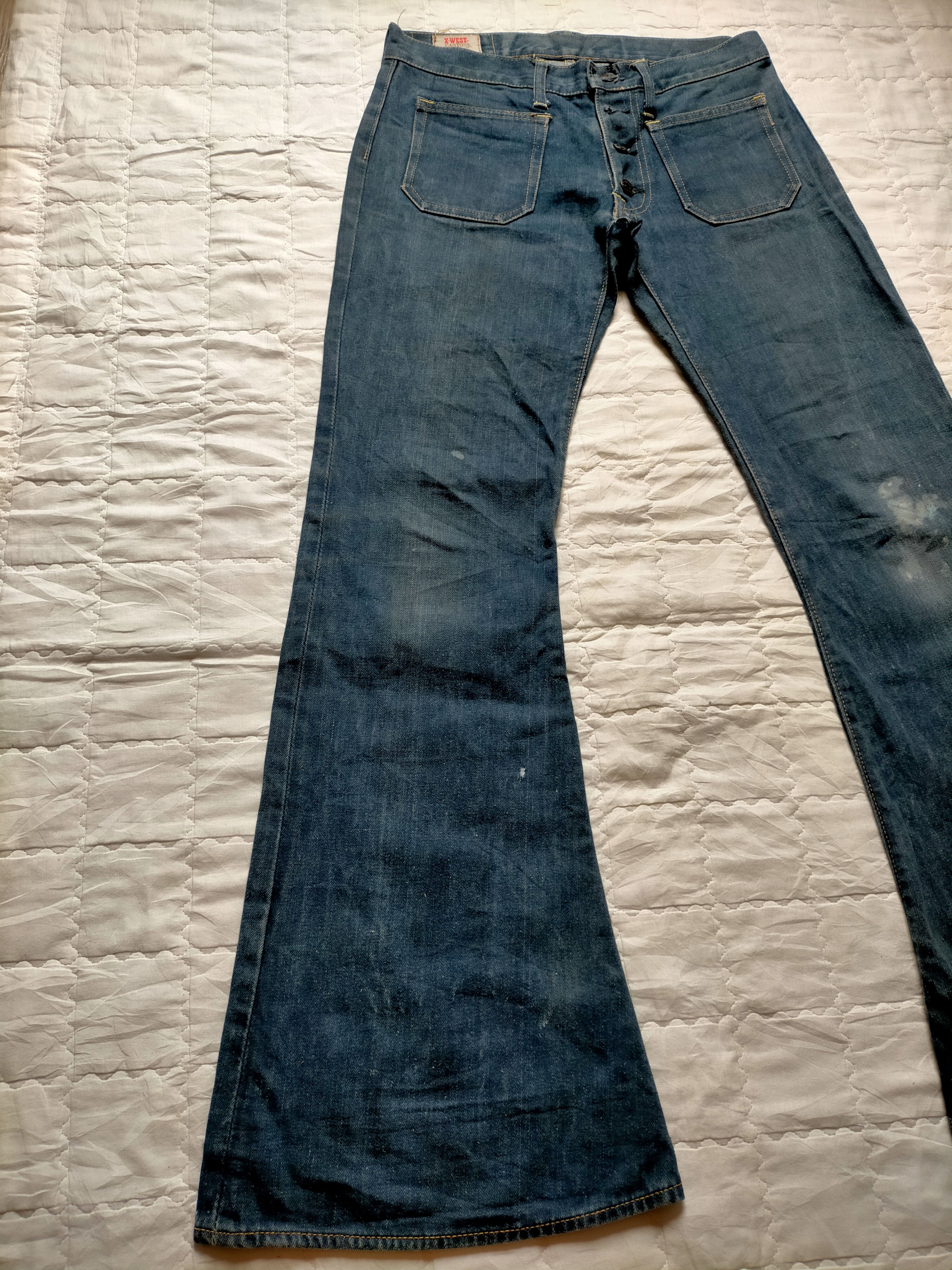 Le Grande Bleu (L.G.B.) Flare Jeans Canton X-West Bus bell bottom Denim Size US 30 / EU 46 - 9 Thumbnail