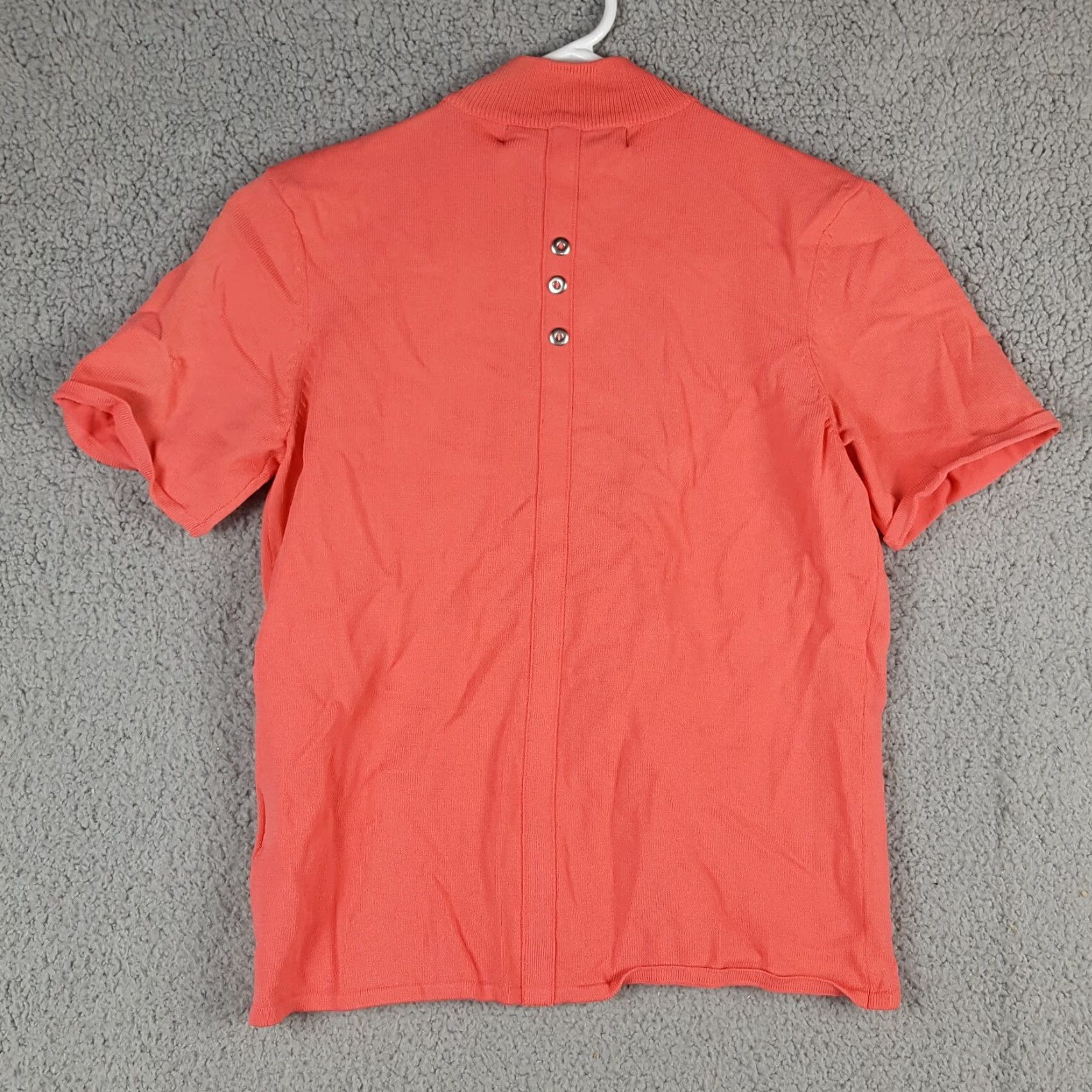 Vintage VINTAGE Jamie Sadock Golf Polo Shirt Women's Size Medium Pink Button Loop Collar Short Sleeve Pocket 90s Retro Size M / US 6-8 / IT 42-44 - 3 Thumbnail