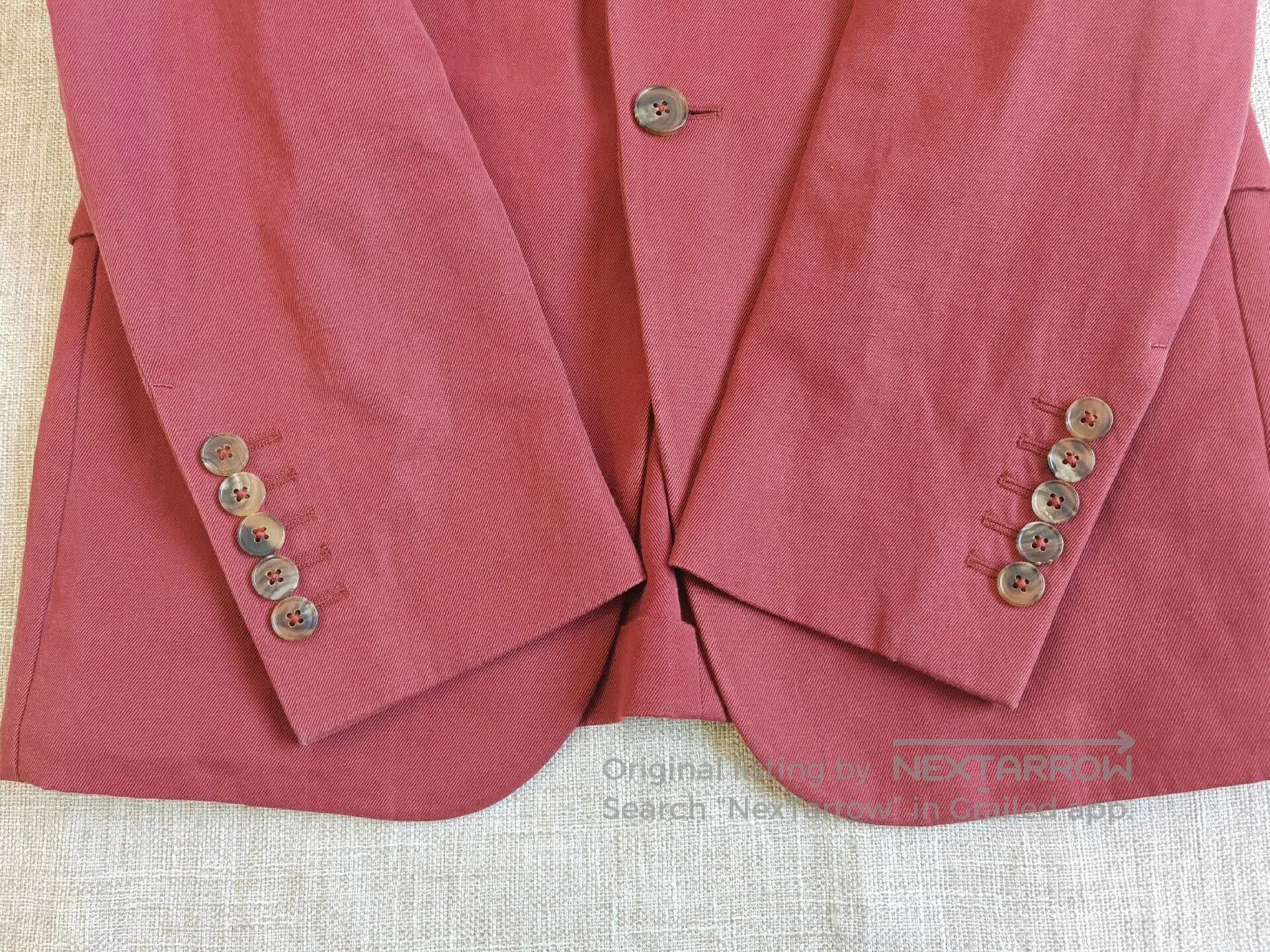 Gucci Gucci Men's Burgundy Suit Jacket. Size US S / EU 44-46 / 1 - 6 Thumbnail