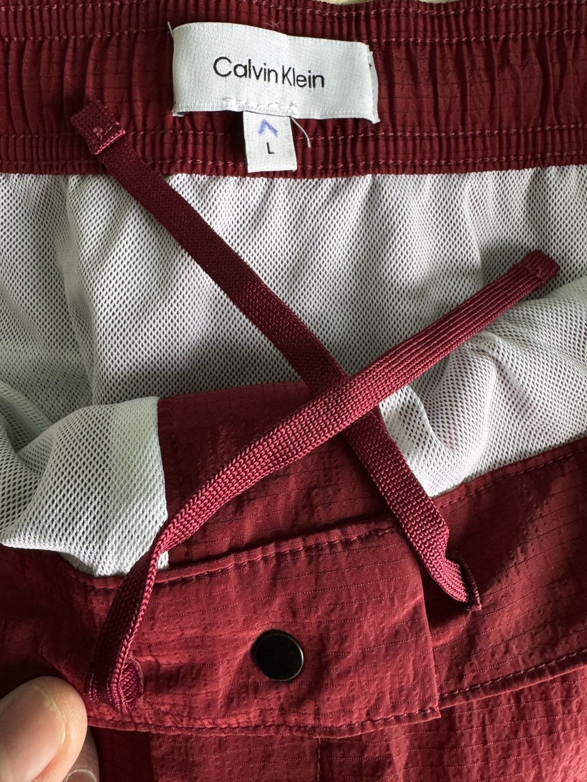 Tommy Hilfiger Men’s Calvin Klein Nylon Shorts Size Large Size US 36 / EU 52 - 13 Thumbnail
