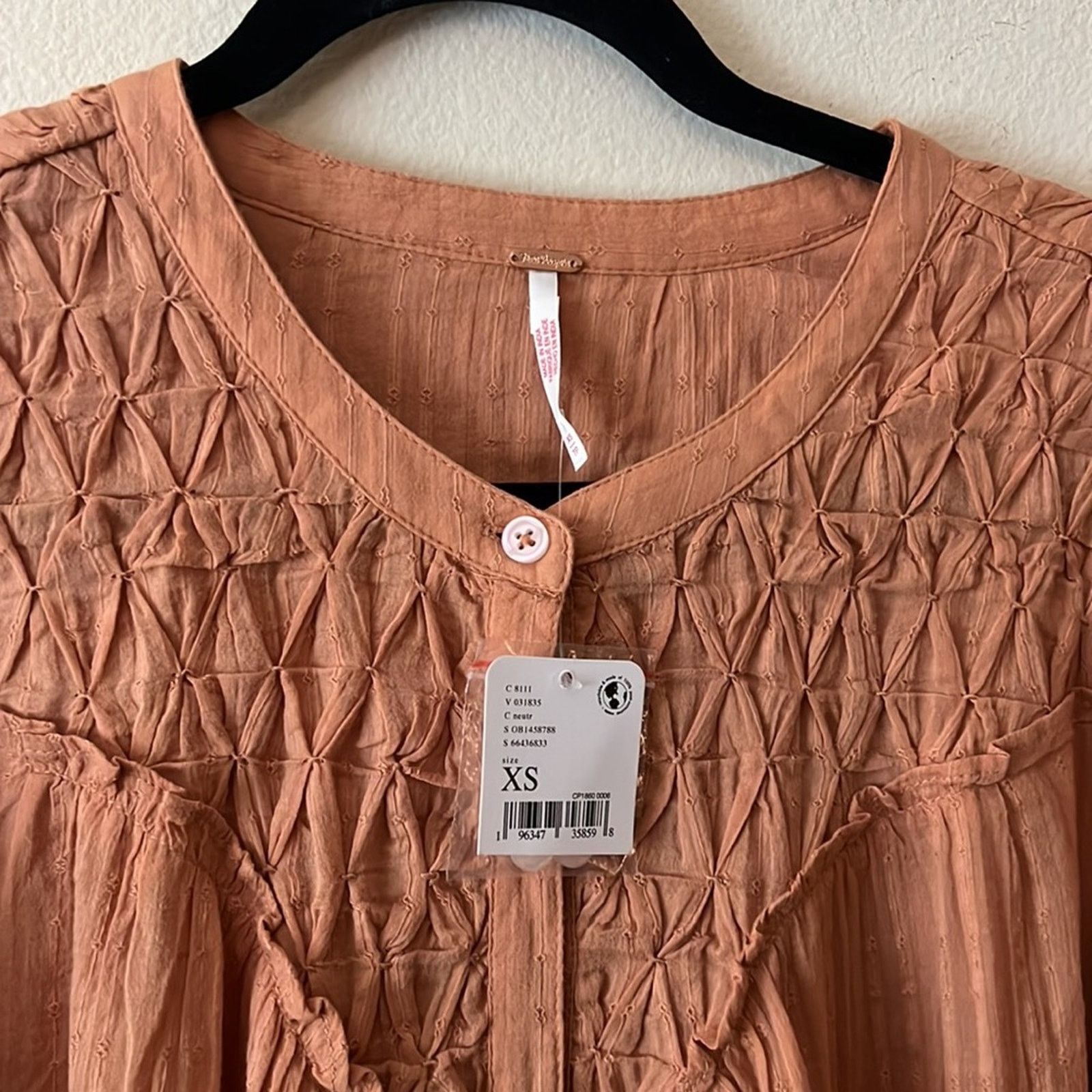 Free People Free People Marigold Buttondown Top Size XS Size XS / US 0-2 / IT 36-38 - 6 Thumbnail