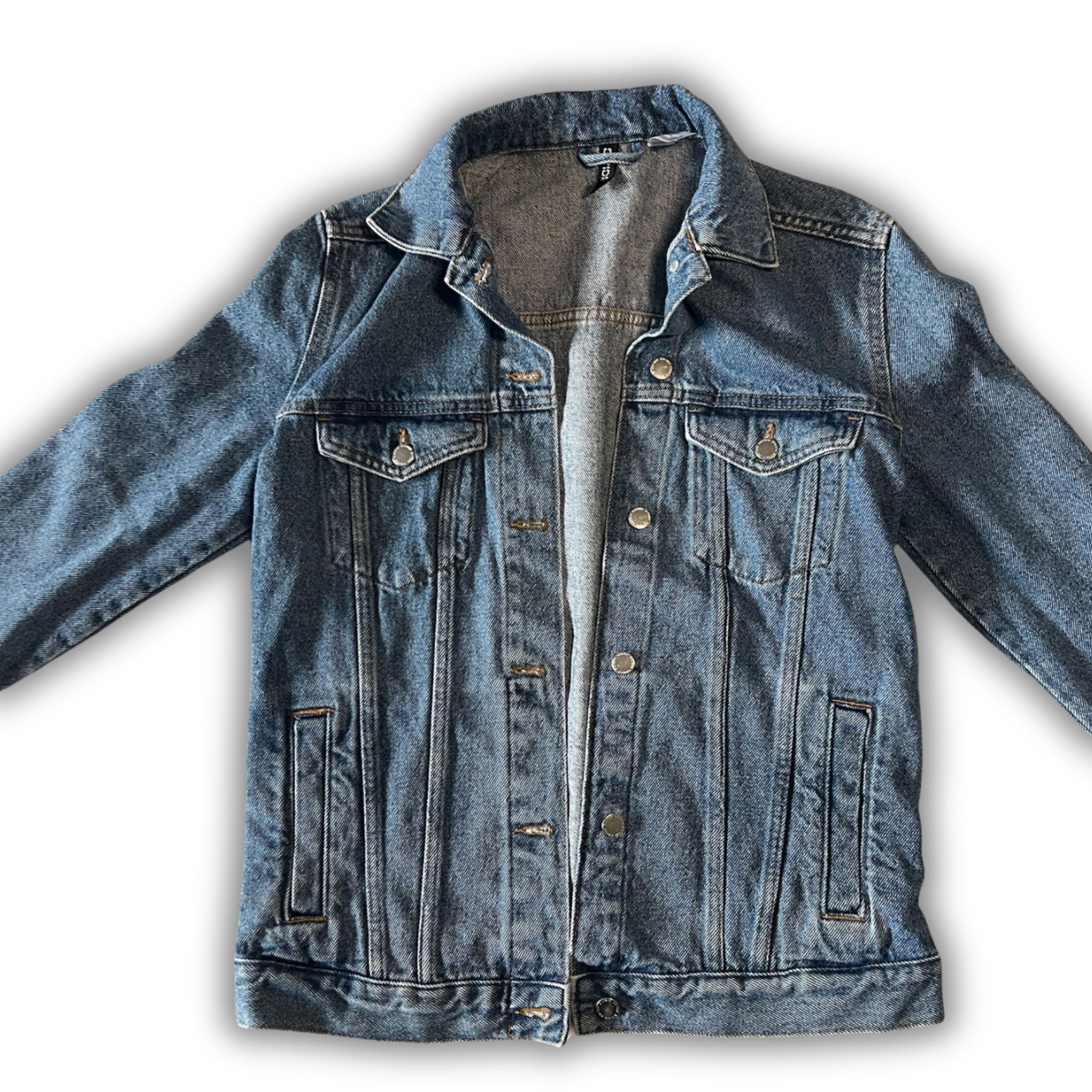 H&M H&M Divided Mens Denim Jacket Size 2 Classic Blue Casual Sty Size US S / EU 44-46 / 1 - 4 Thumbnail