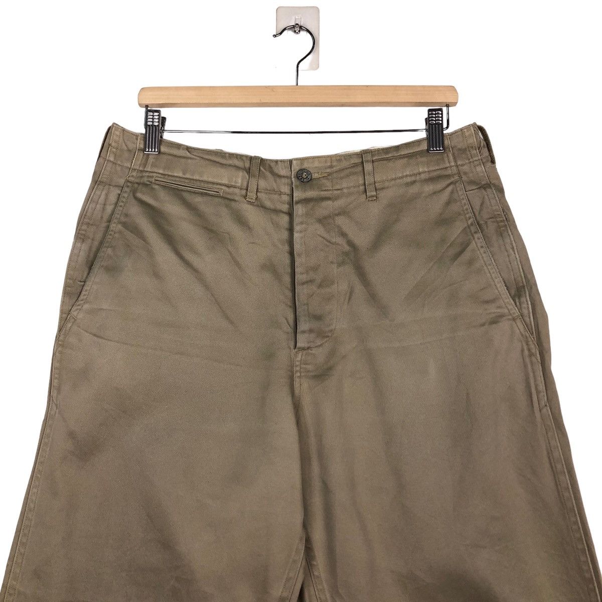Buzz Rickson's 🔥VINTAGE TOYO ENTERPRISE BUZZ RICKSONS CHORE PANTS Size US 32 / EU 48 - 3 Thumbnail