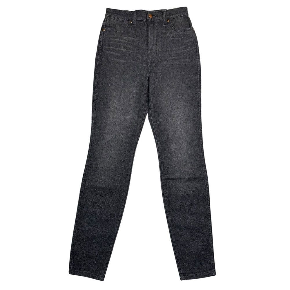 Wrangler NWT New Wrangler Wriggler 612 High Rise Skinny Black Jeans Size 25" / US 0 / IT 36 - 2 Thumbnail