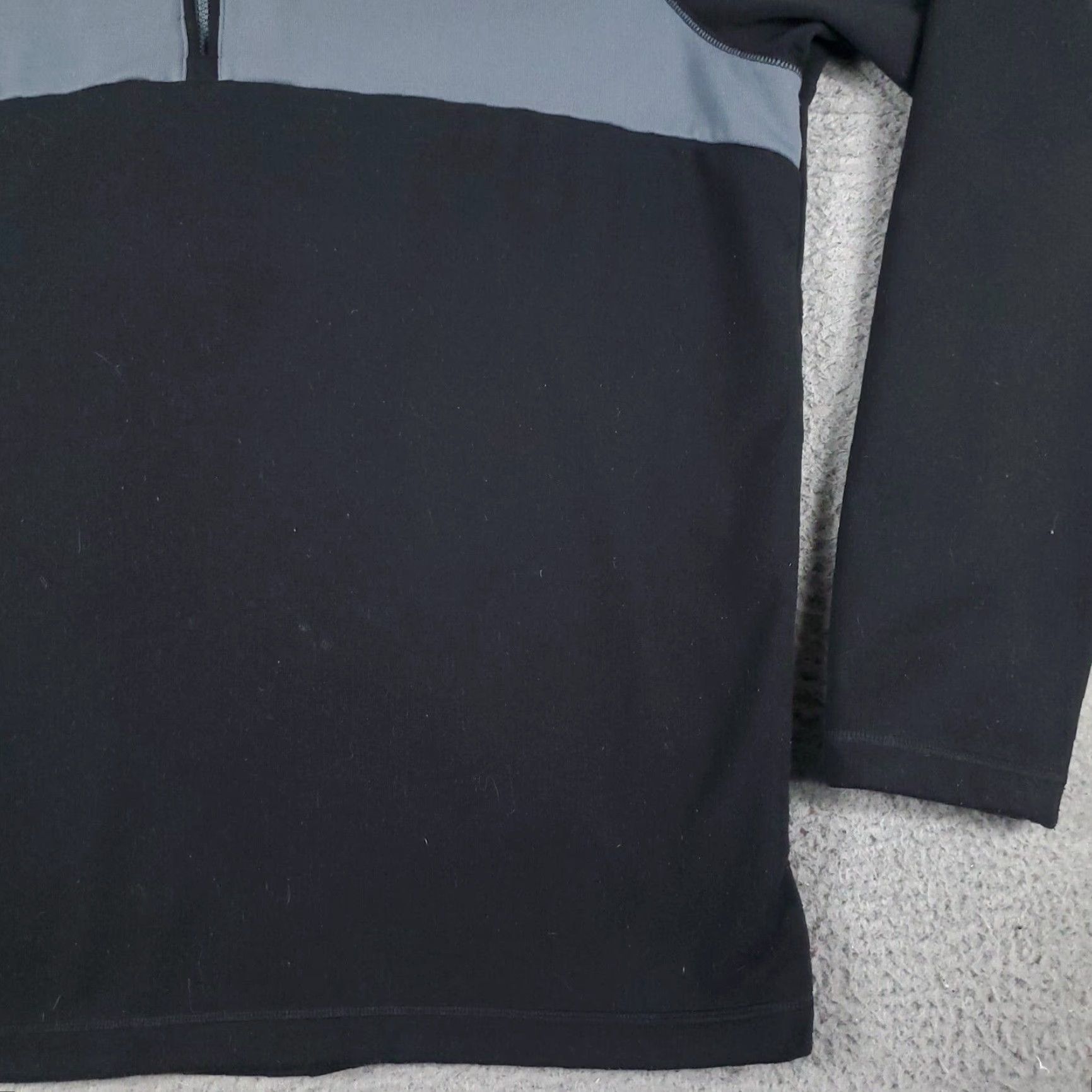 Adidas Adidas Black Fleece Sweater Mens Large 1/4 Zip Pullover Casual Size US L / EU 52-54 / 3 - 4 Thumbnail