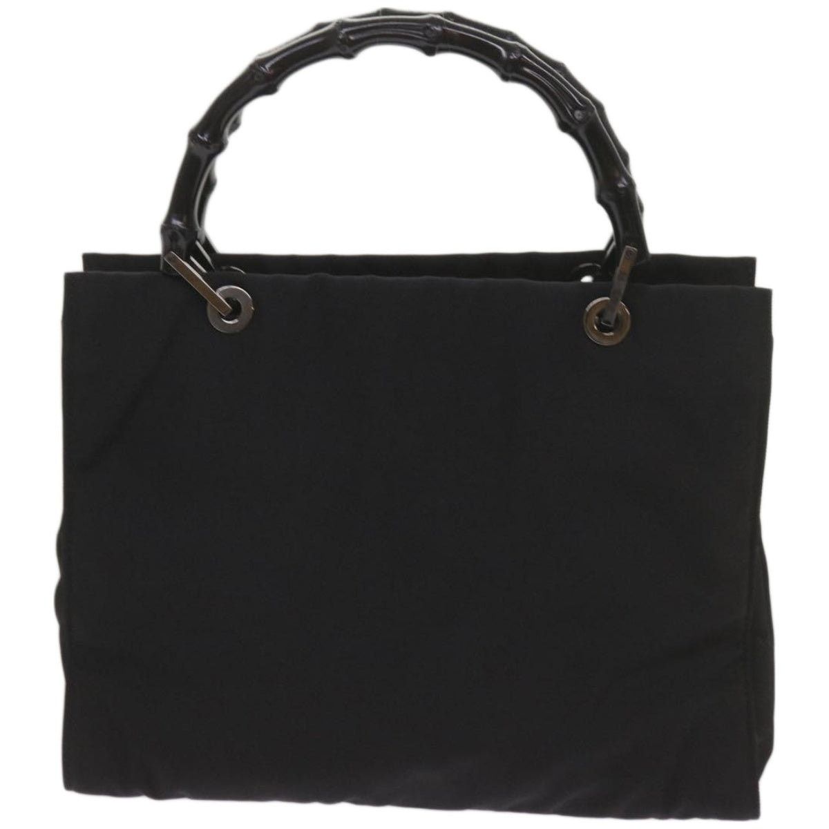 Gucci GUCCI Bamboo Hand Bag Canvas Black 002 002 Size ONE SIZE - 3 Thumbnail