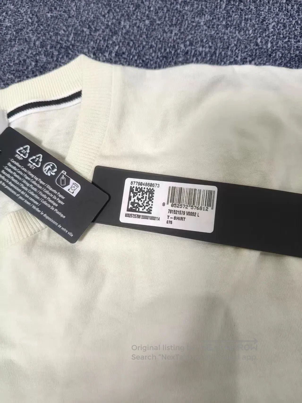 Stone Island stone island logo print short sleeve shirt. Size US L / EU 52-54 / 3 - 4 Thumbnail